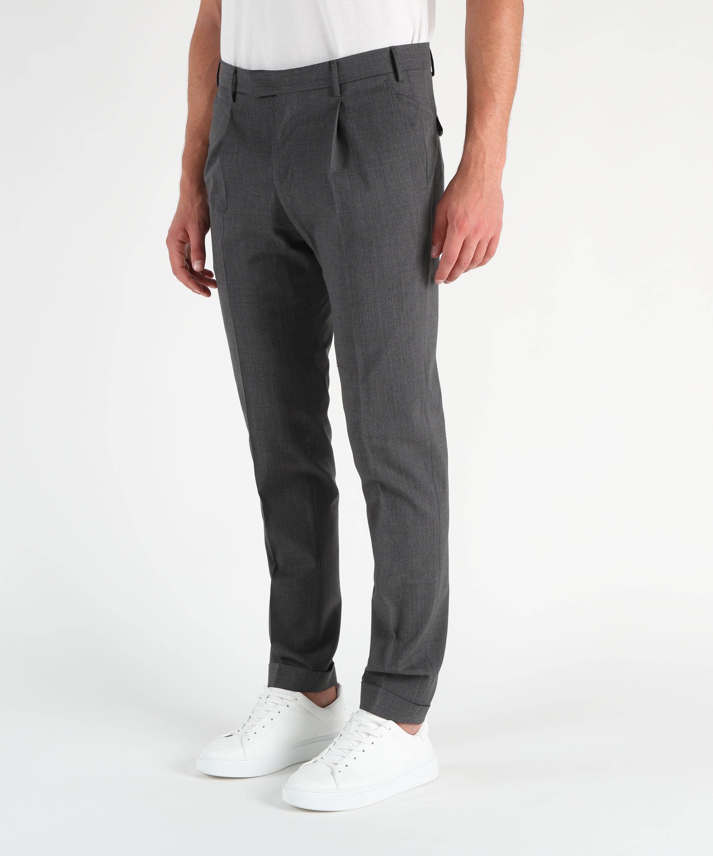 Trousers PT01 master classic pants Grigio antracite | PT01