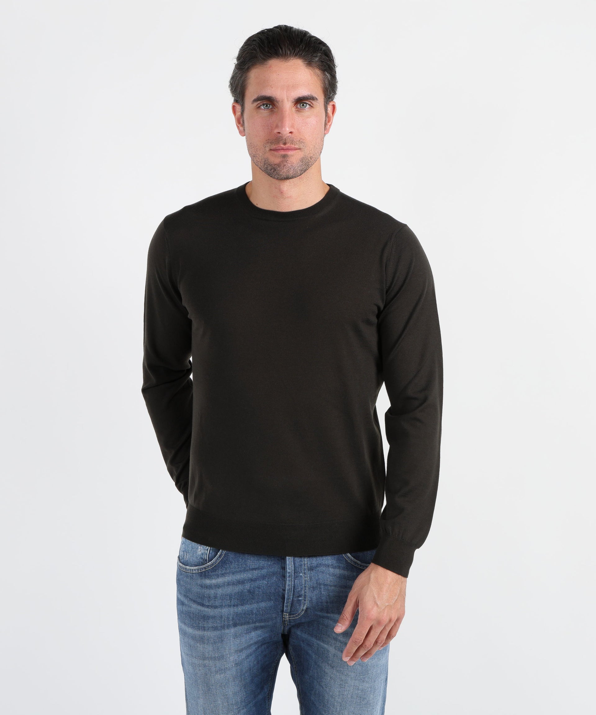 FILIPPO DE LAURENTIIS Maglia girocollo in lana super fine