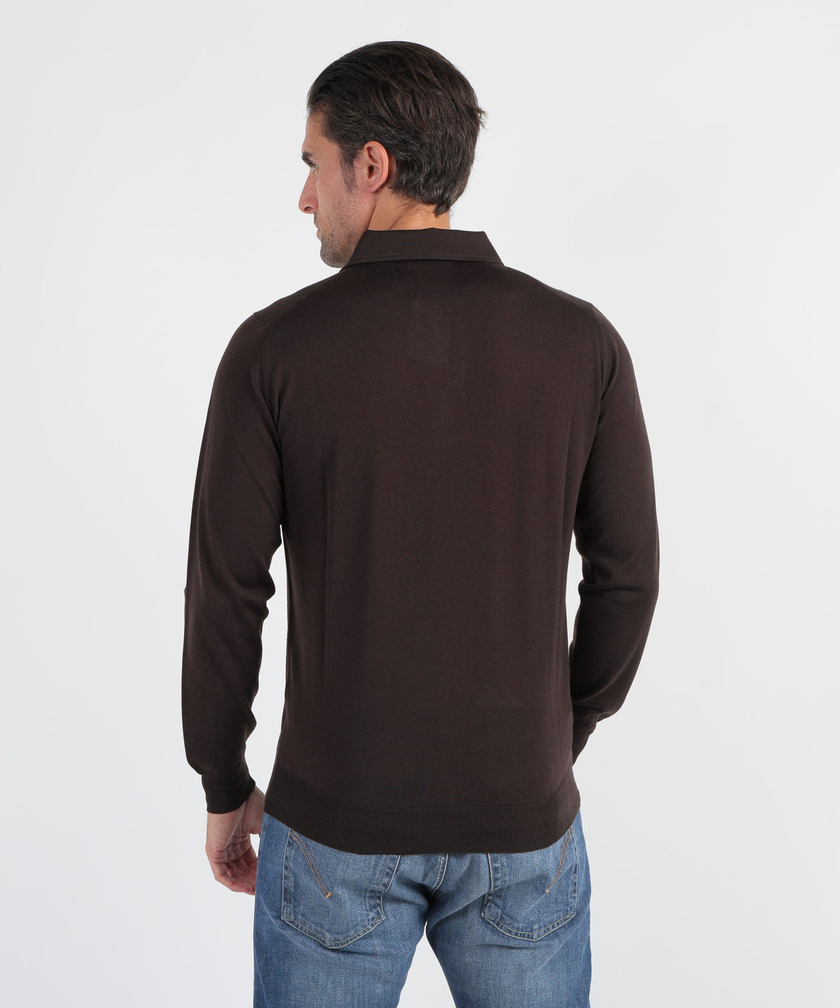 Polo shirts FILIPPO DE LAURENTIIS three-button polo shirt Caffe' | FILIPPO DE LAURENTIIS