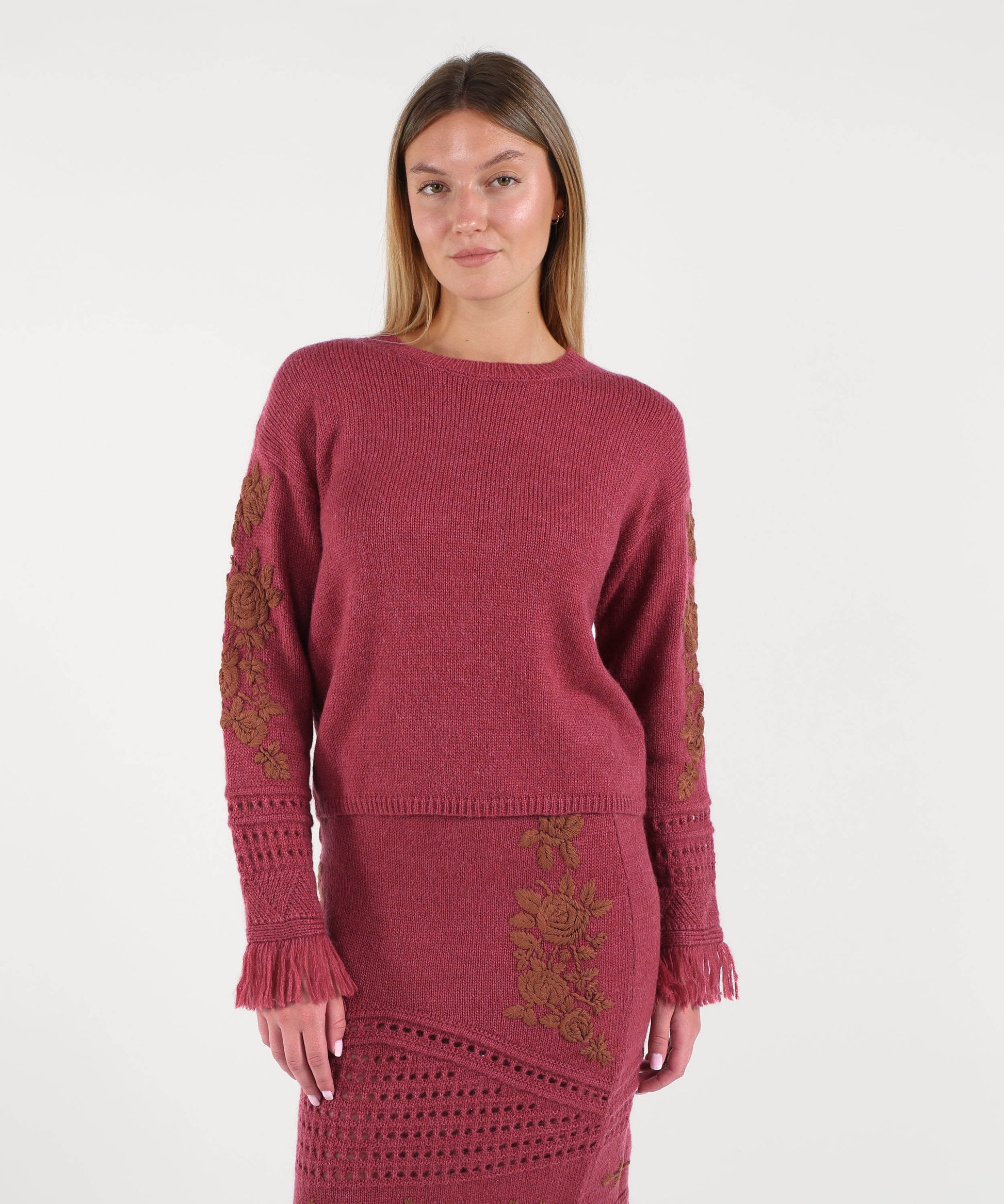 Knitwear Amosa Magenta | Amosa