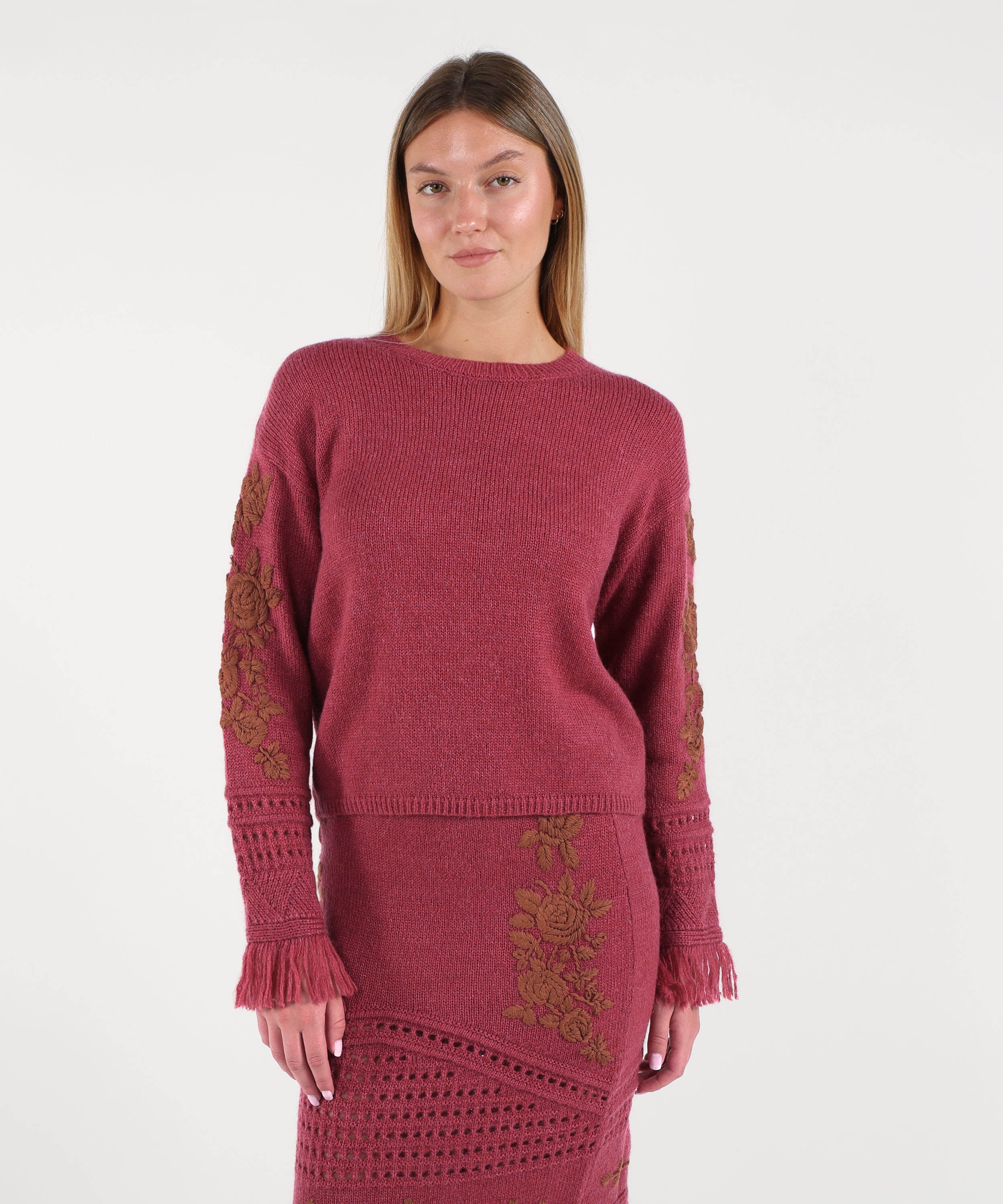 Knitwear Amosa Magenta | Amosa