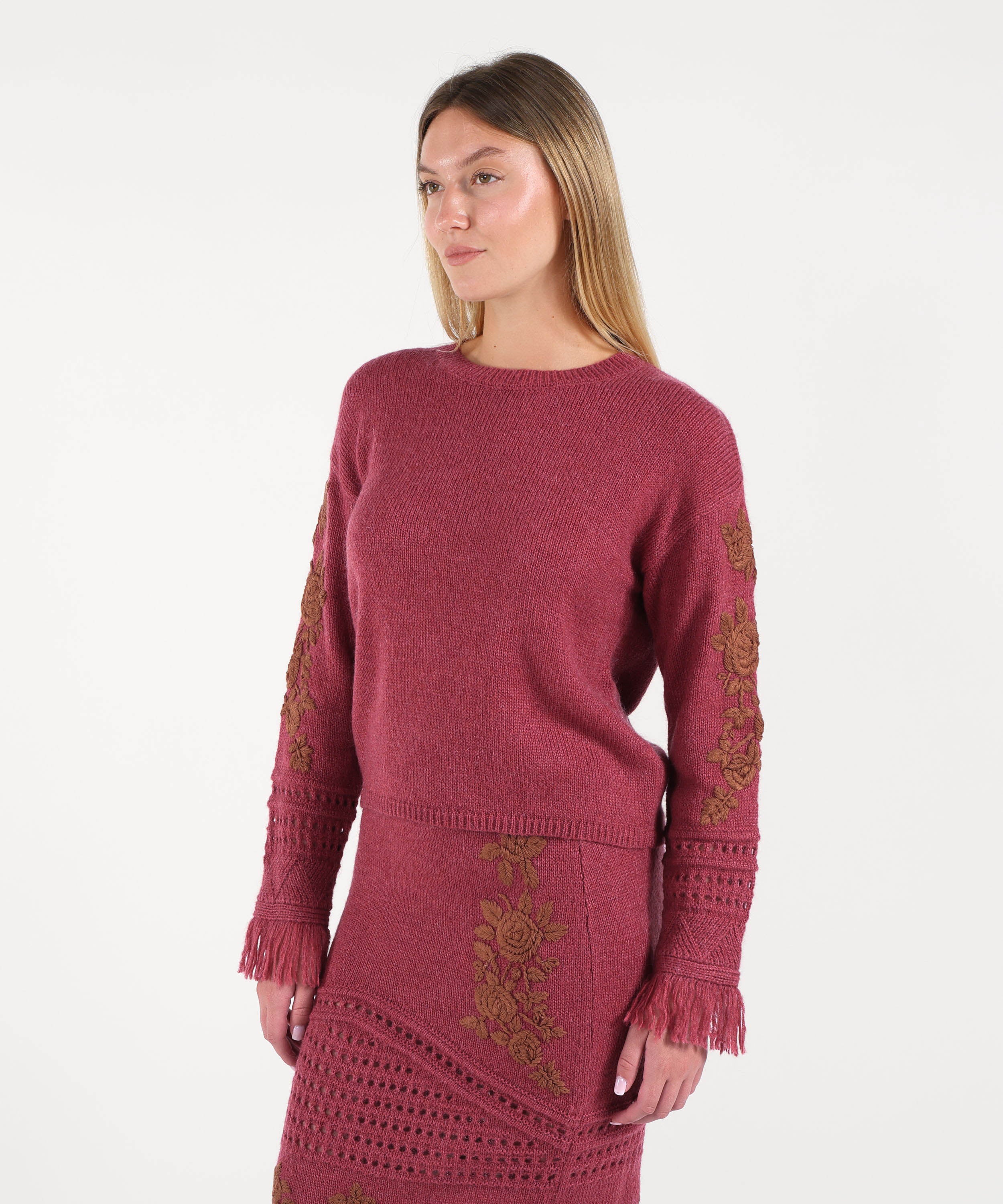 Knitwear Amosa Magenta | Amosa