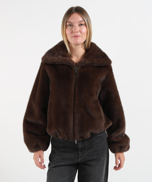 Outerwear P.A.R.O.S.H. Marrone | P.A.R.O.S.H.
