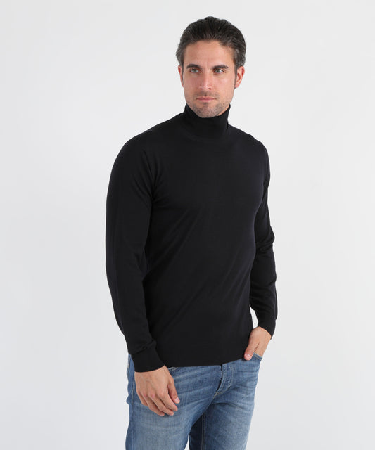 Maglie FILIPPO DE LAURENTIIS Dolcevita Navy | FILIPPO DE LAURENTIIS
