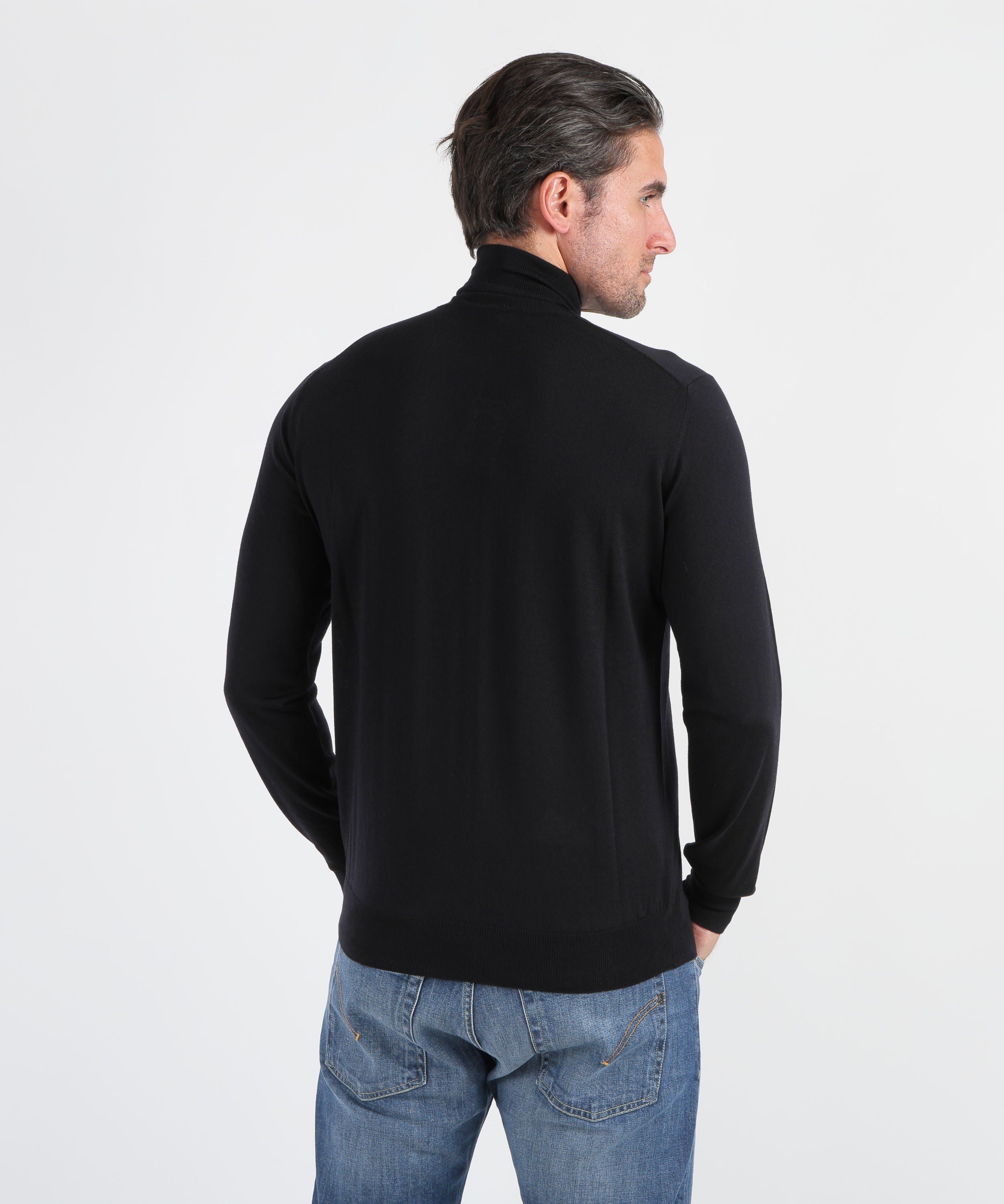 Maglie FILIPPO DE LAURENTIIS Dolcevita Navy | FILIPPO DE LAURENTIIS