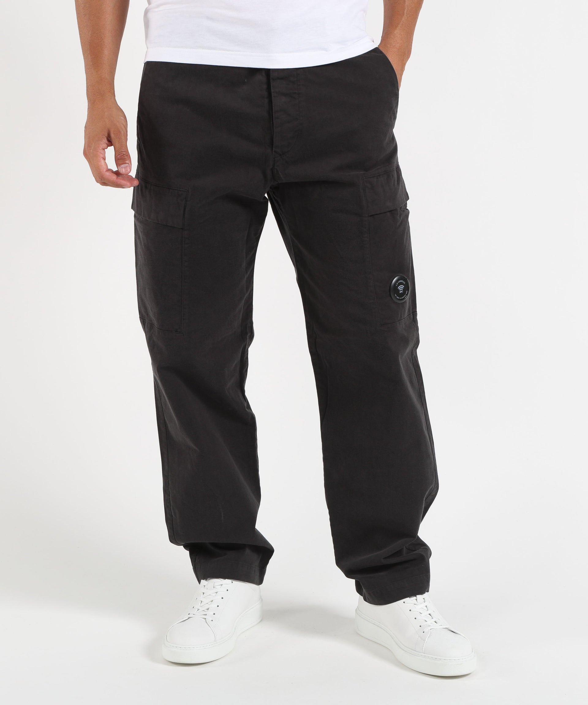 C.P. COMPANY Stretch Sateen Regular Cargo Pants