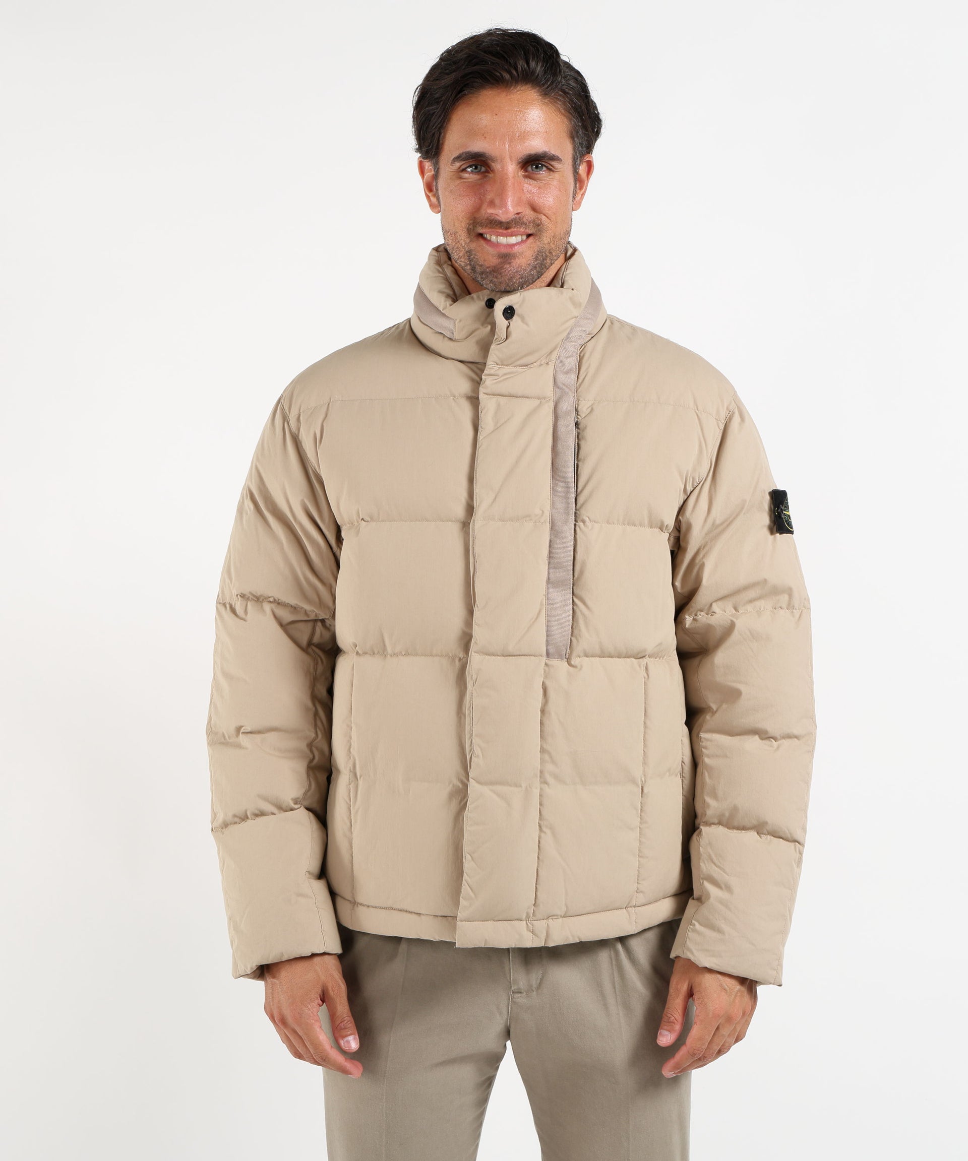 STONE ISLAND Piumino corto imbottito