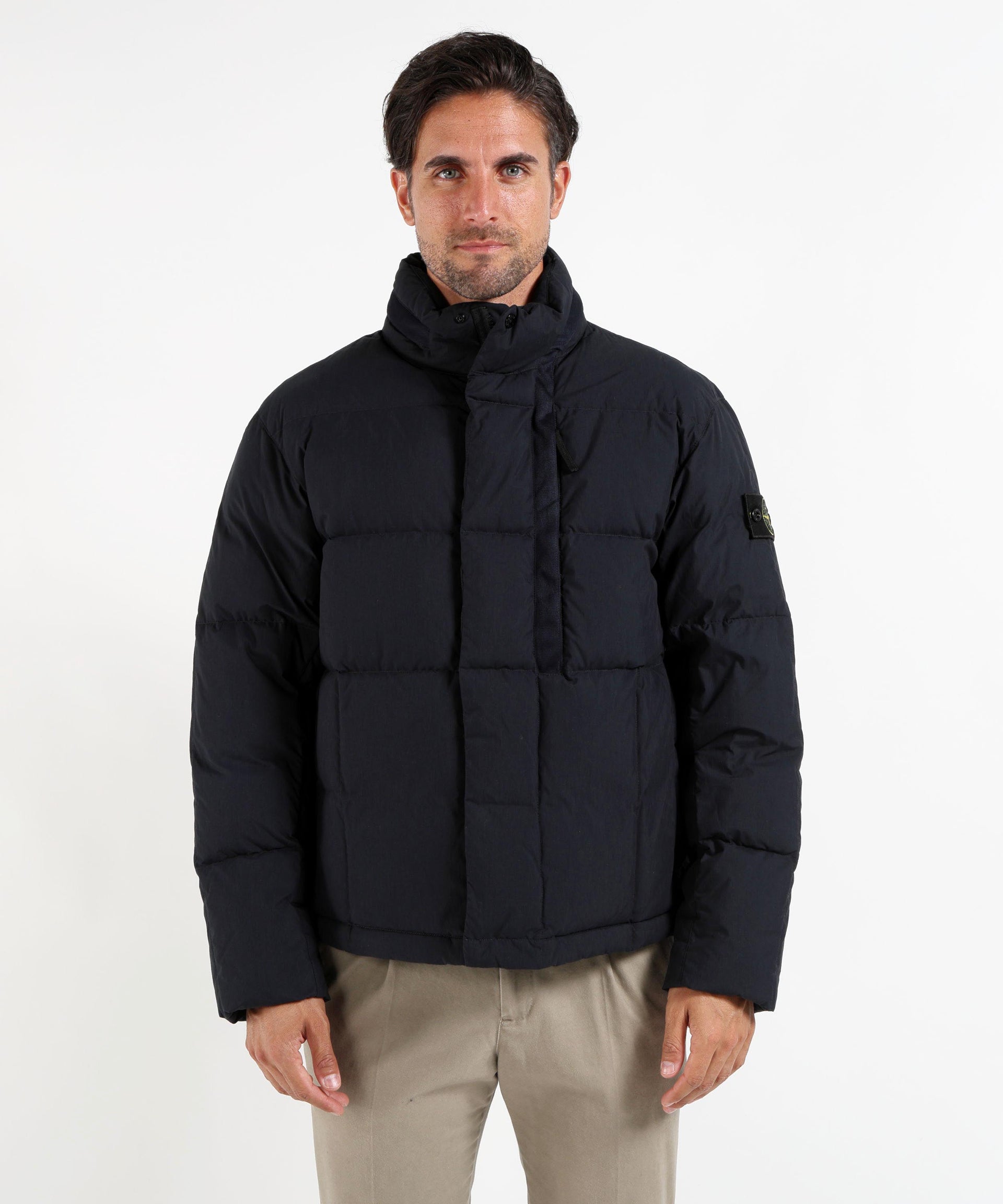 STONE ISLAND Piumino corto imbottito