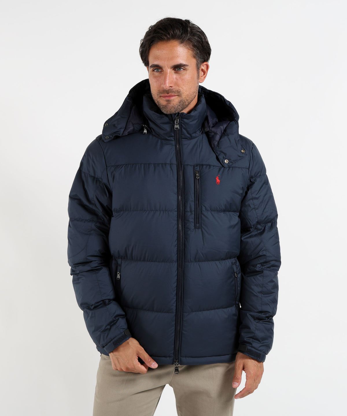 POLO RALPH LAUREN Piumino trapuntato Polo Ralph Lauren in poliestere riciclato con cappuccio