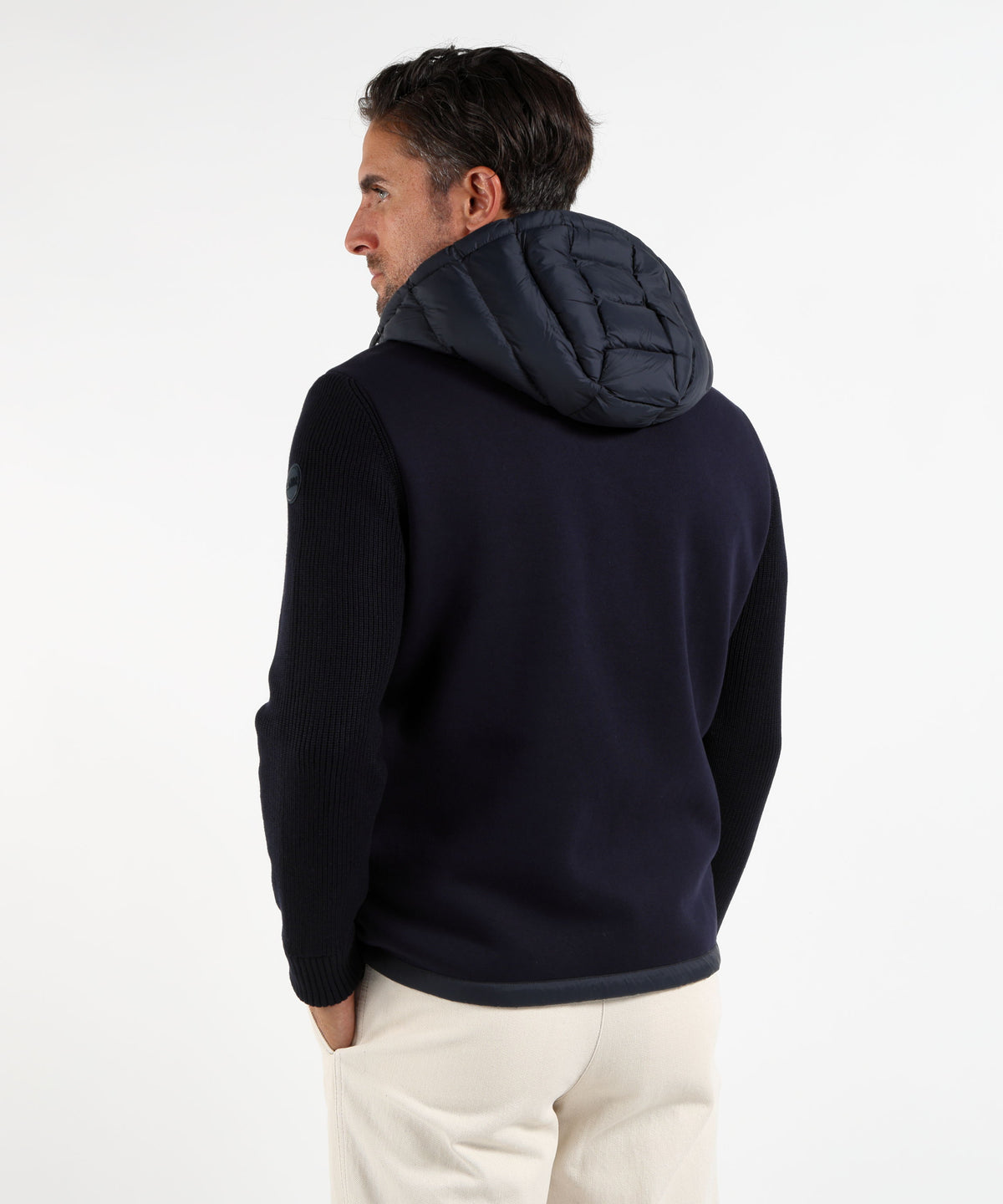 Giacche COLMAR Giacca ibrida con cappuccio Navy | COLMAR