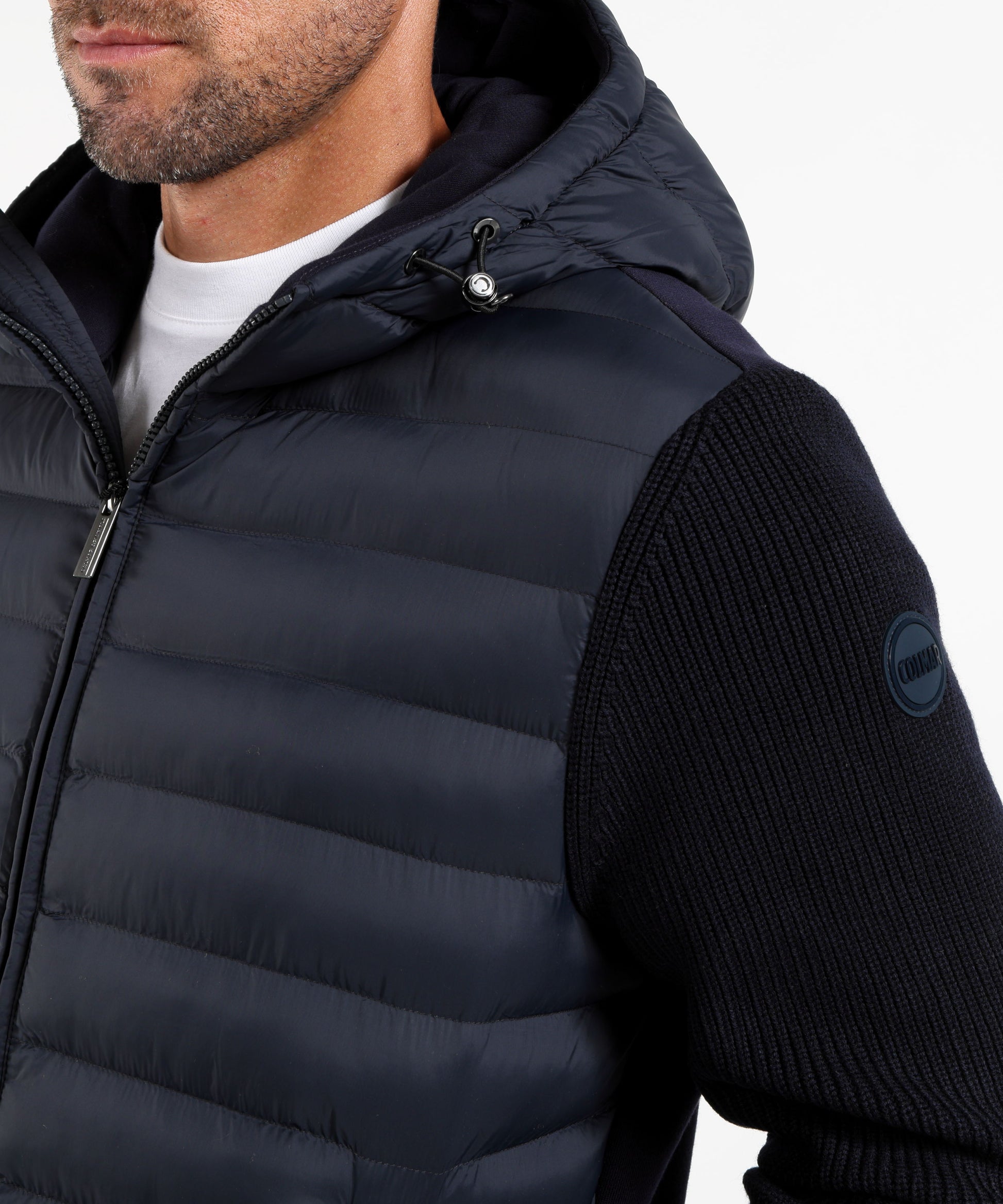 Giacche COLMAR Giacca ibrida con cappuccio Navy | COLMAR