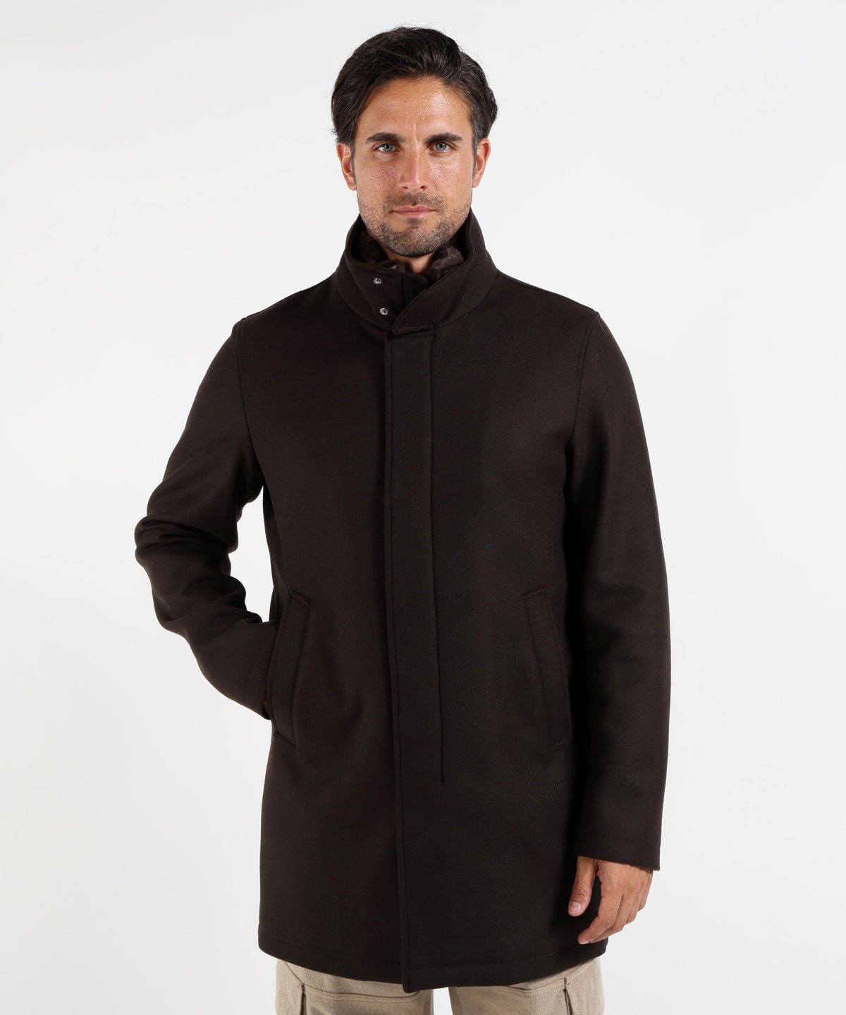Coats HERNO Marrone scuro | HERNO