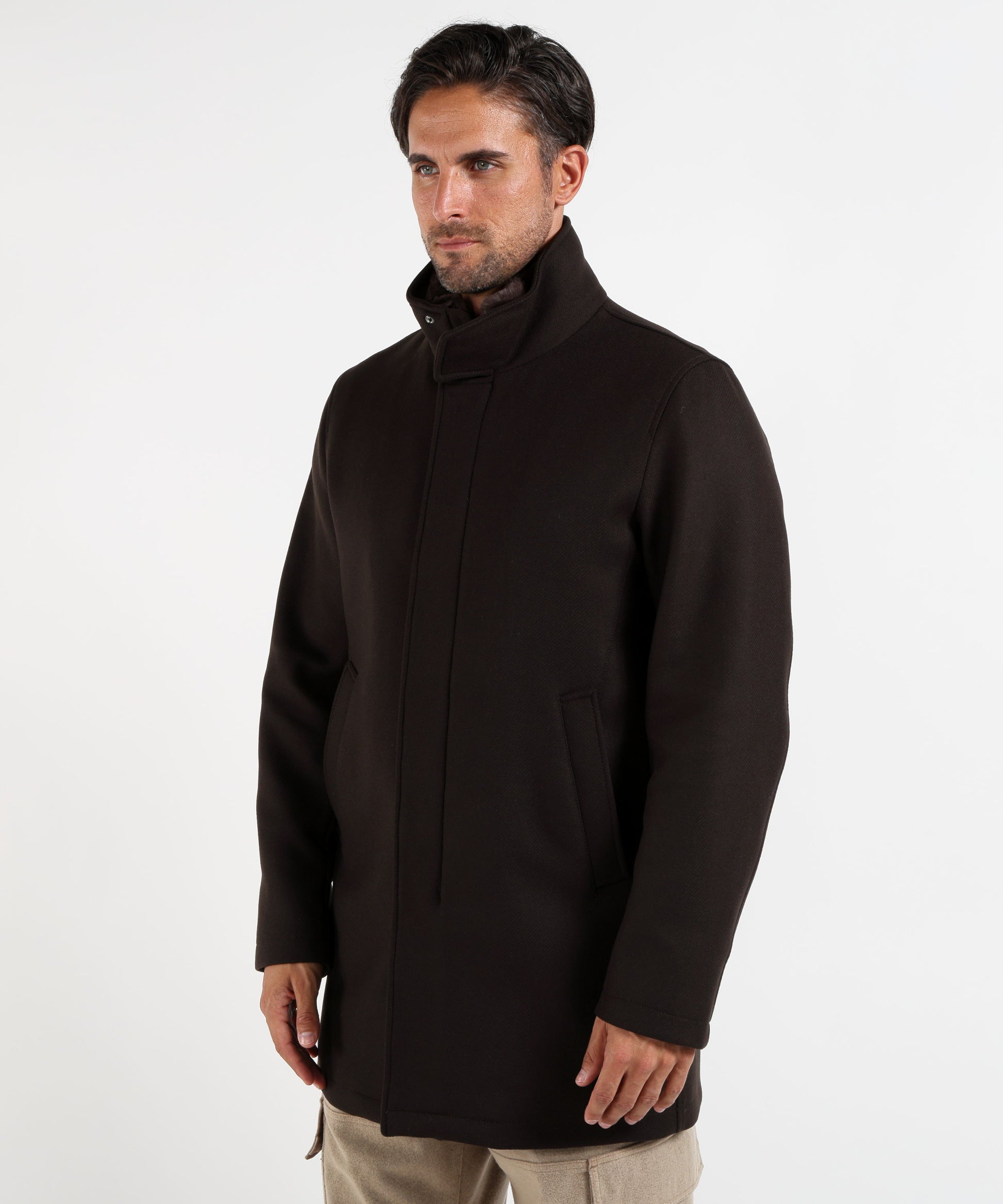 Coats HERNO Marrone scuro | HERNO