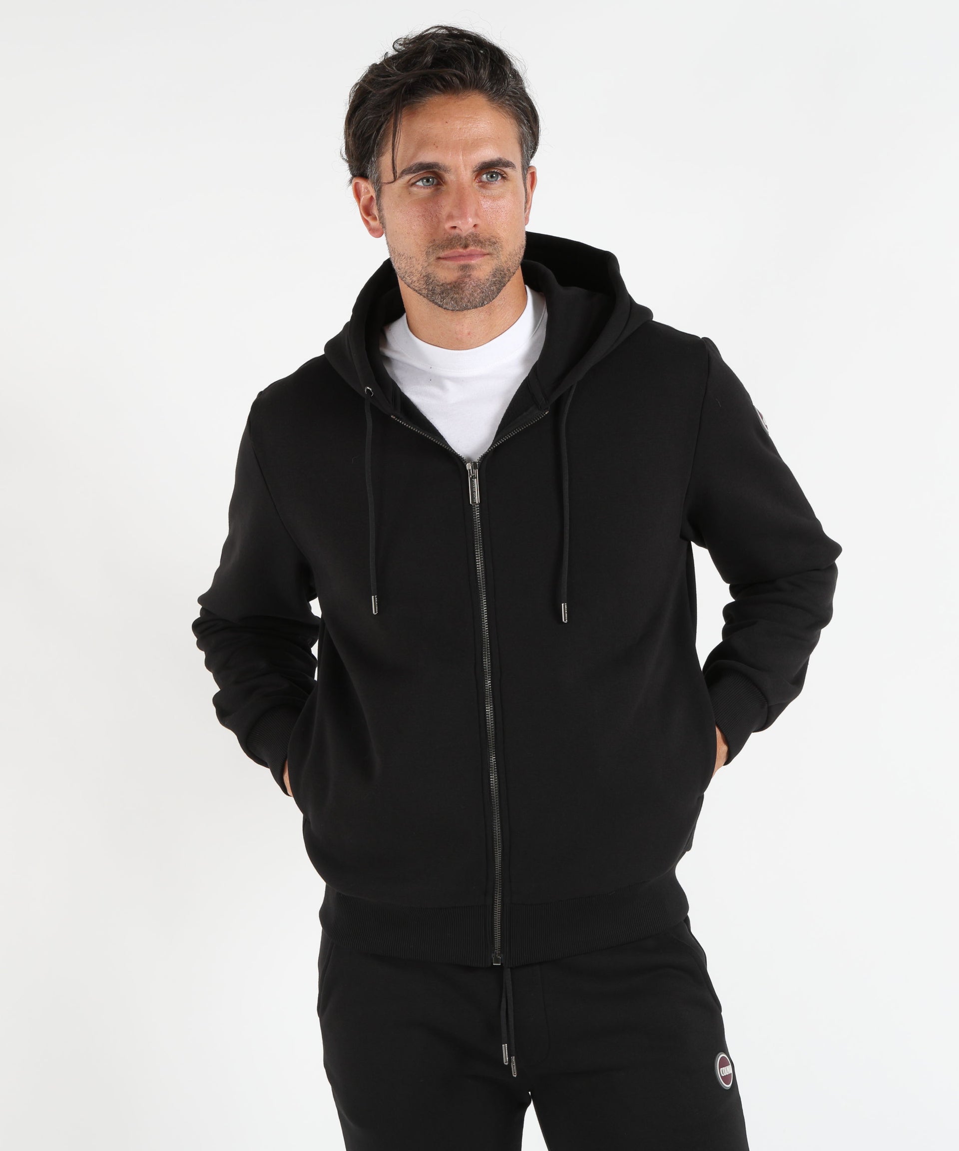 COLMAR Felpa full zip con cappuccio