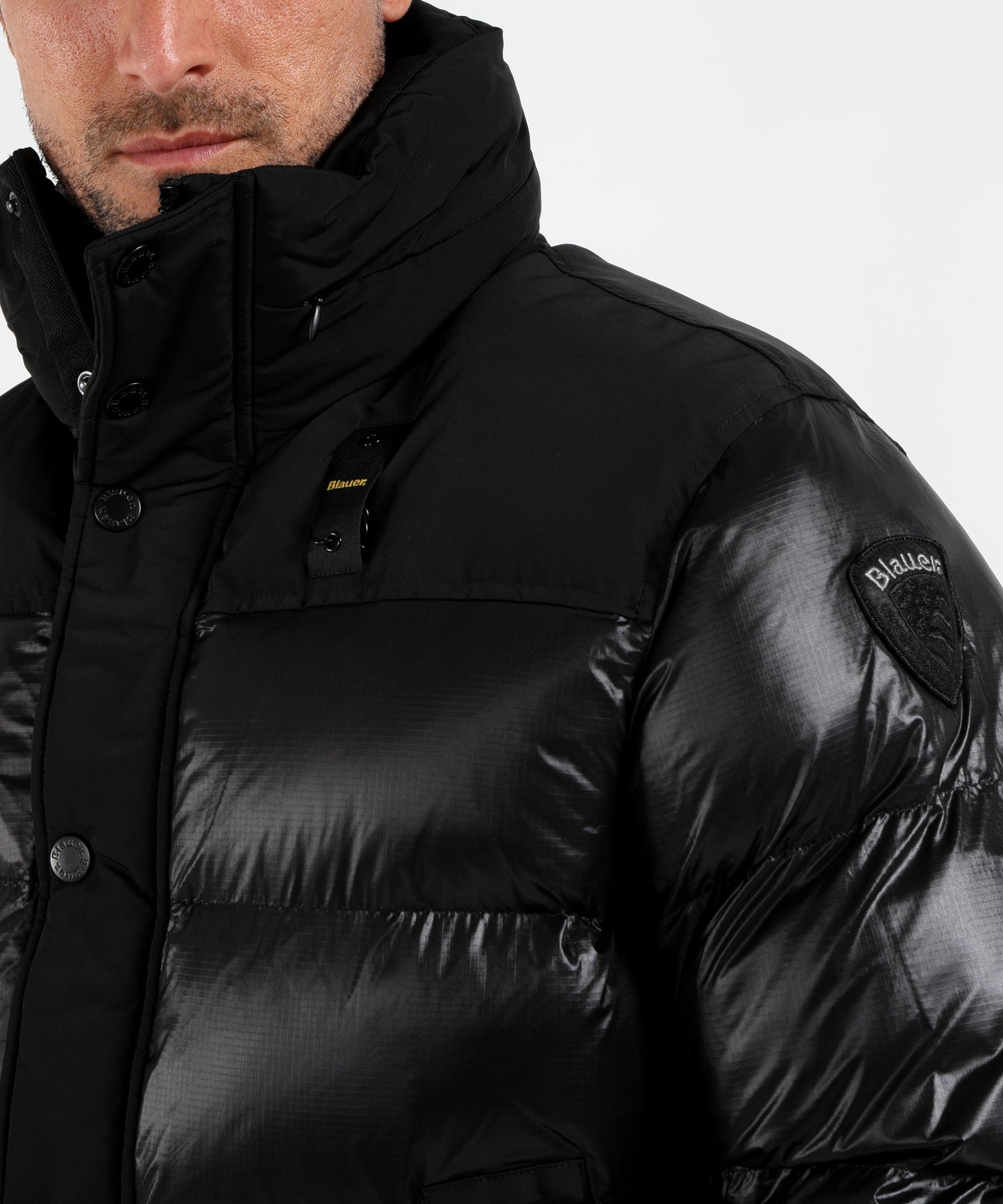 BLAUER GIUBBETTO NYLON E TASLAN PERKINS