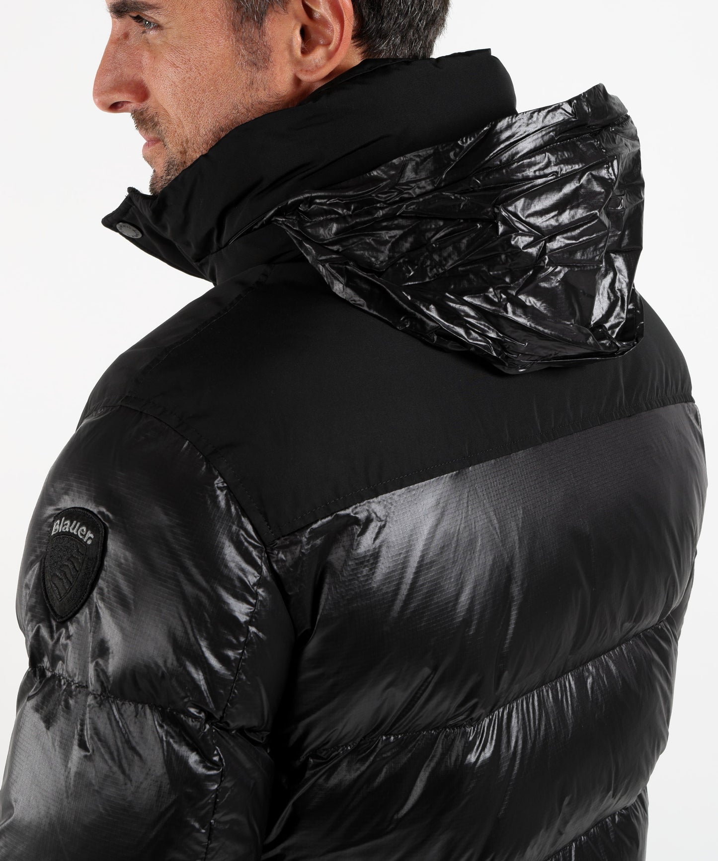 BLAUER GIUBBETTO NYLON E TASLAN PERKINS