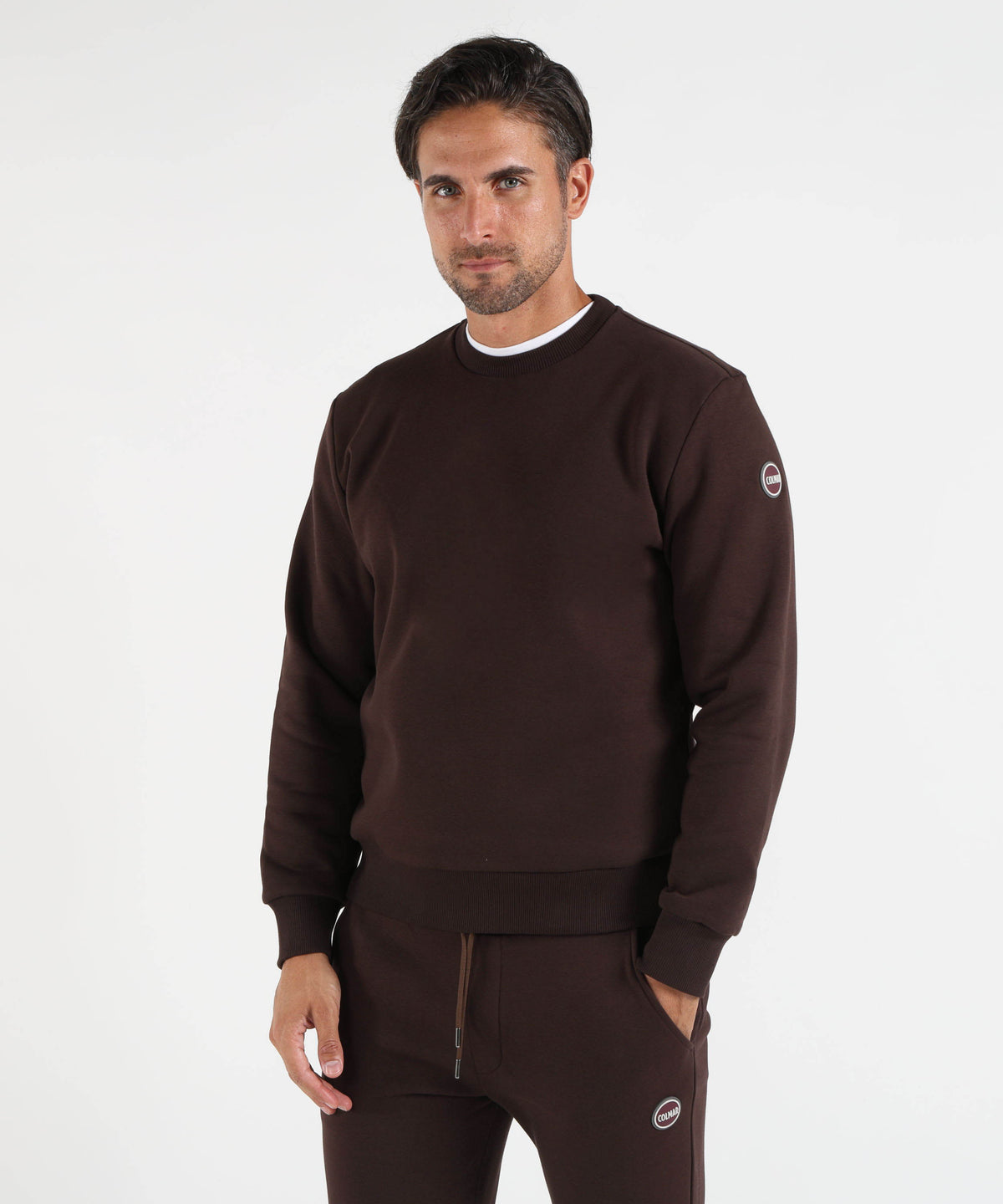 COLMAR COLMAR ORIGINALS CREW-NECK SWEATSHIRT WITH PATCH L