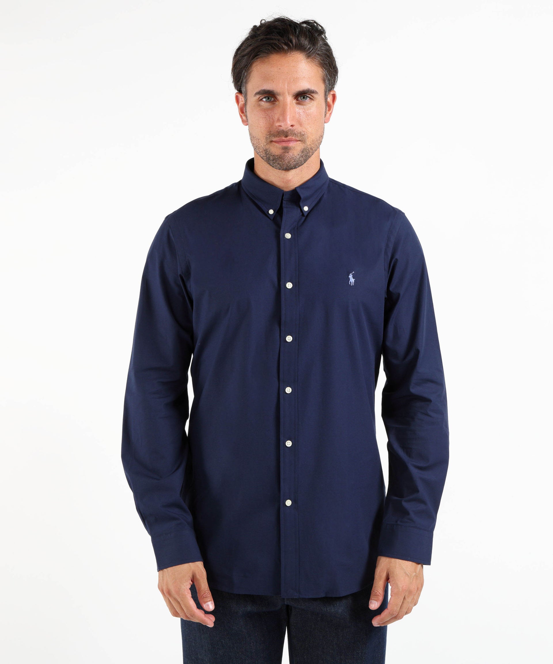 POLO RALPH LAUREN camicia cotone stretch