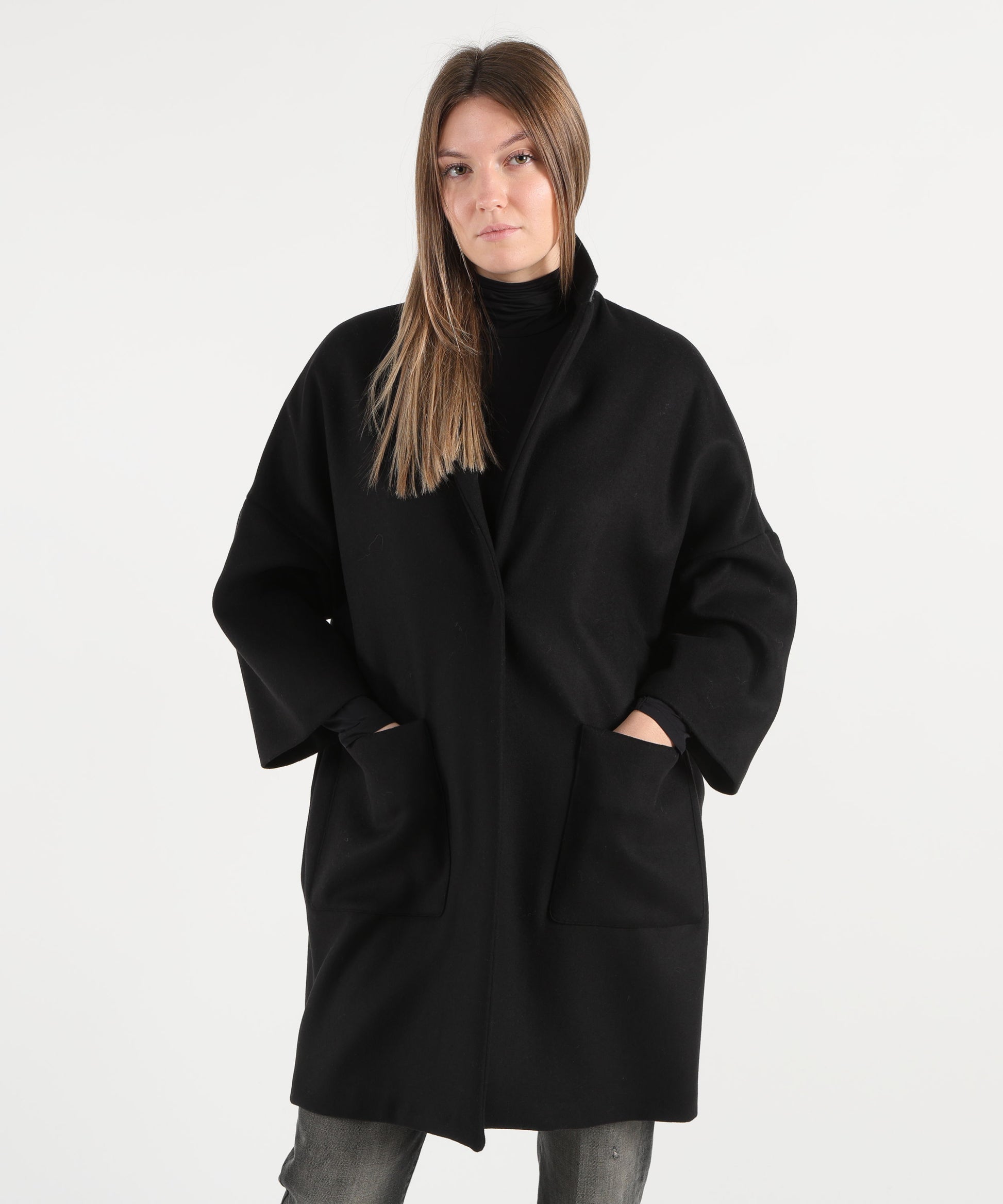 Coats SEMICOUTURE Sigmund coat Nero | SEMICOUTURE