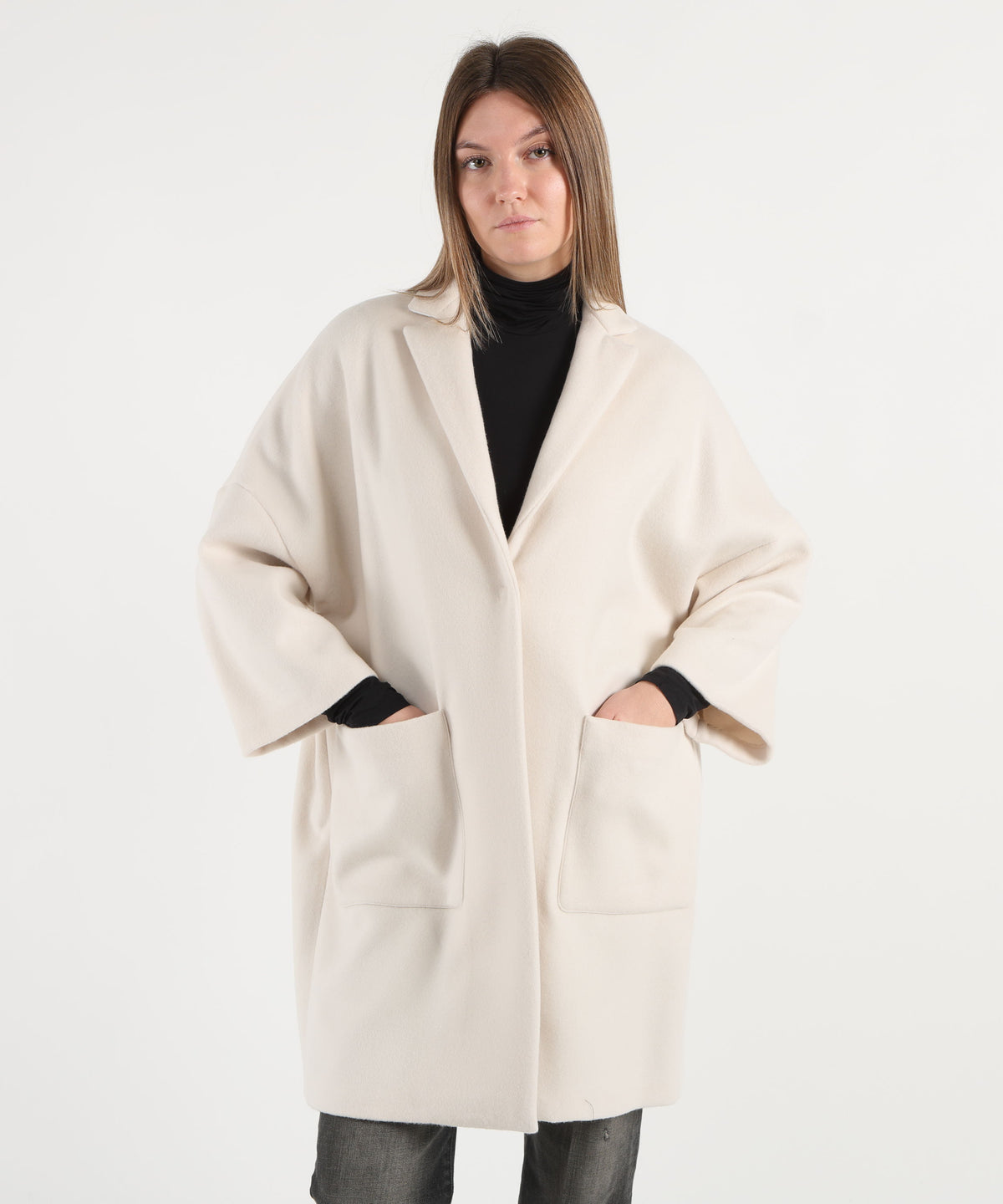 Coats SEMICOUTURE Sigmund coat Panna | SEMICOUTURE