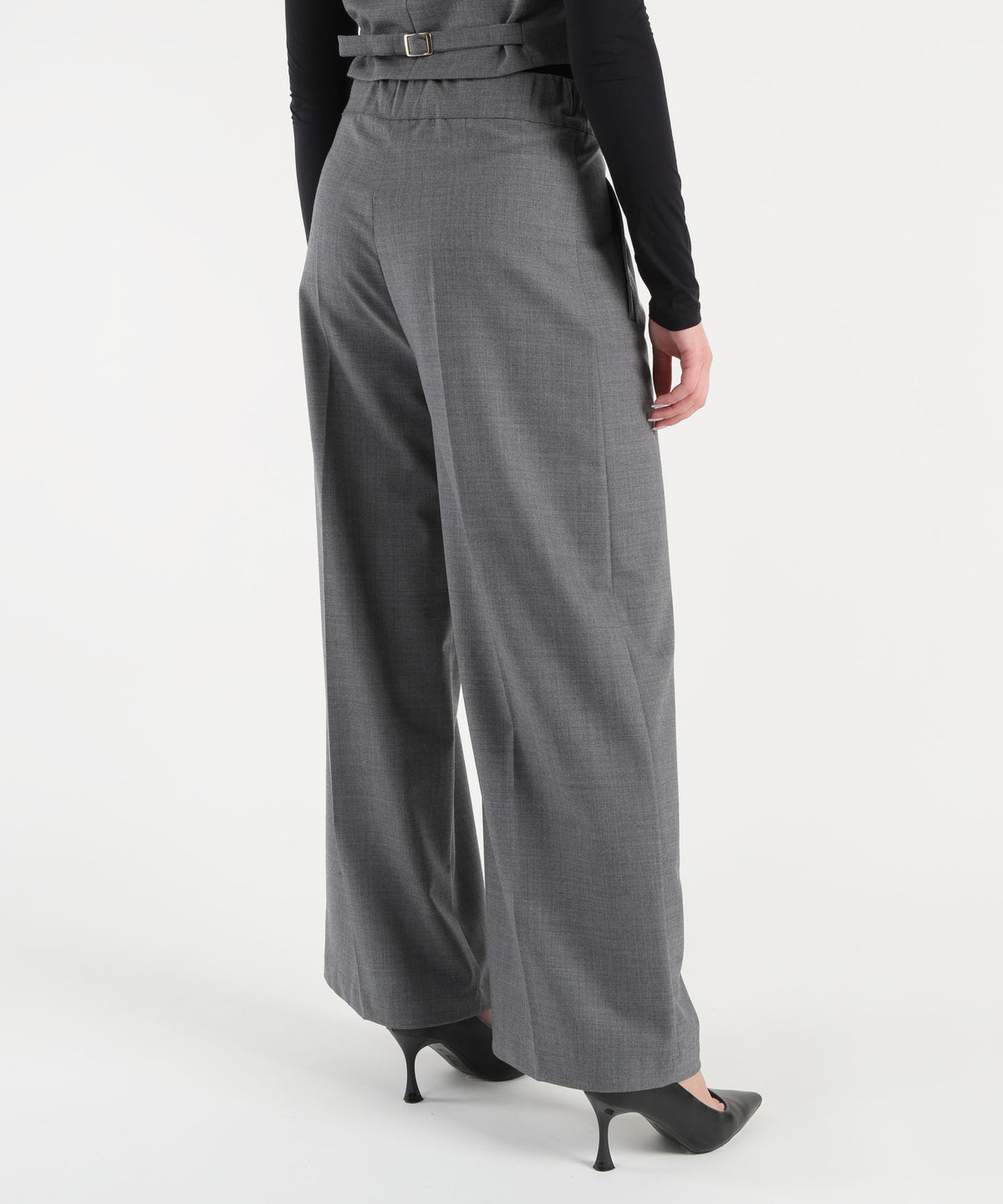 Trousers SEMICOUTURE jhonny pants Grigio | SEMICOUTURE