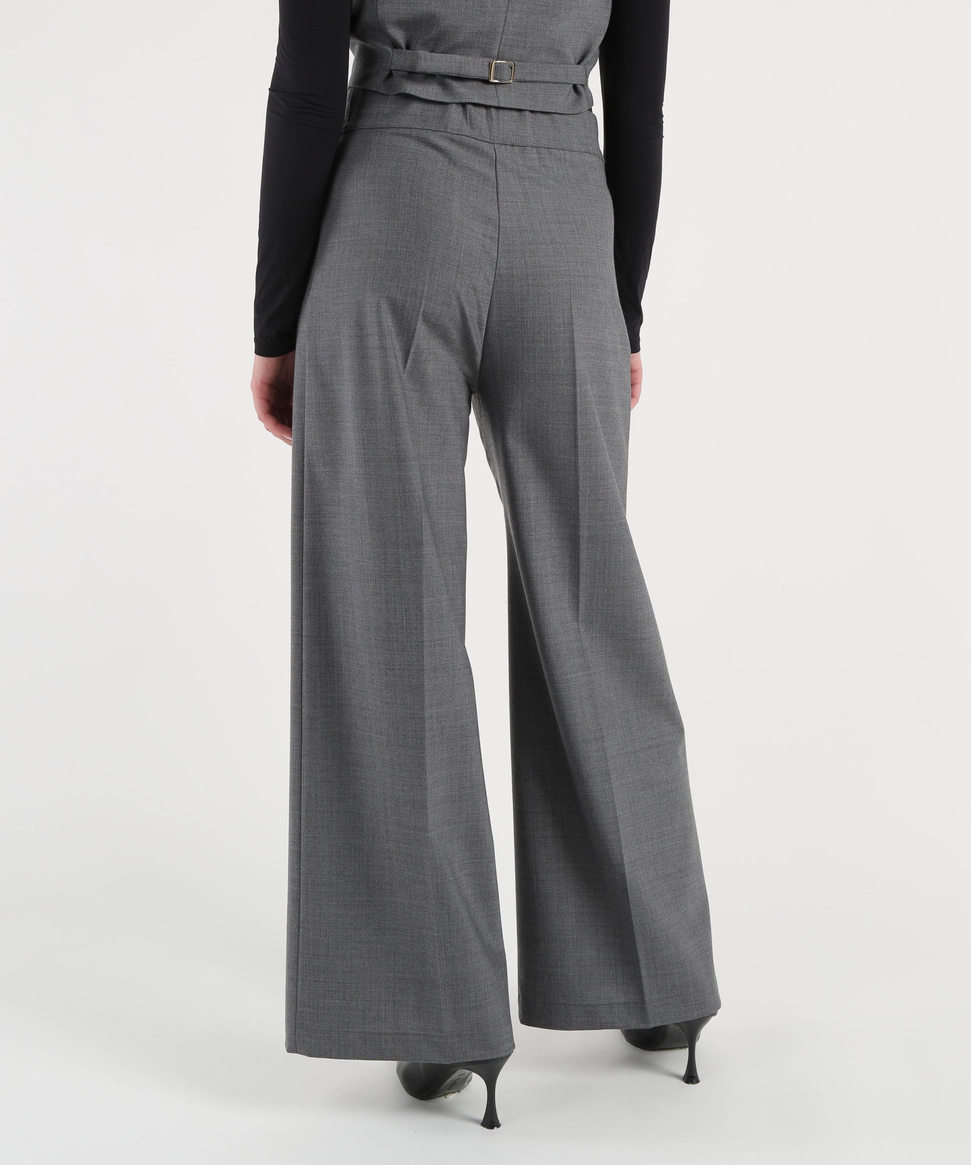 Trousers SEMICOUTURE jhonny pants Grigio | SEMICOUTURE