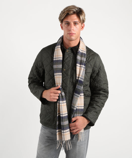 Sciarpe BARBOUR Sciarpa new check tartan Beige | BARBOUR