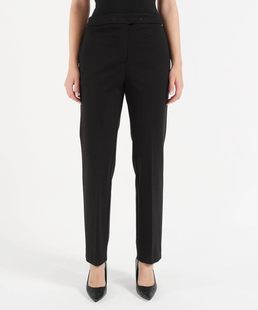 Pantaloni KAOS Pantalone a sigaretta Nero | KAOS
