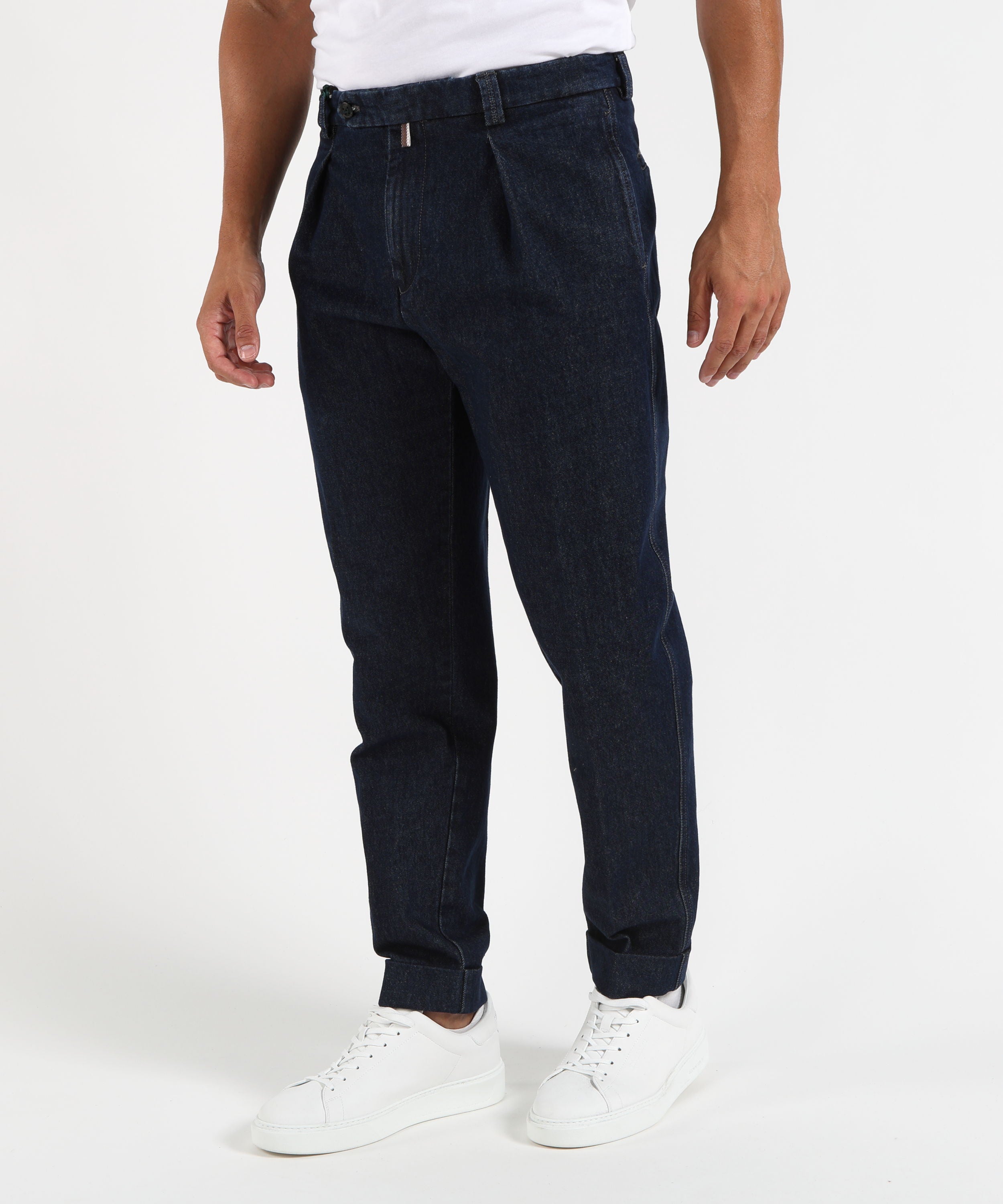 Jeans BERWICH Jeans Uomo Modello Chiaia con Effetto Invecchiato Denim | BERWICH