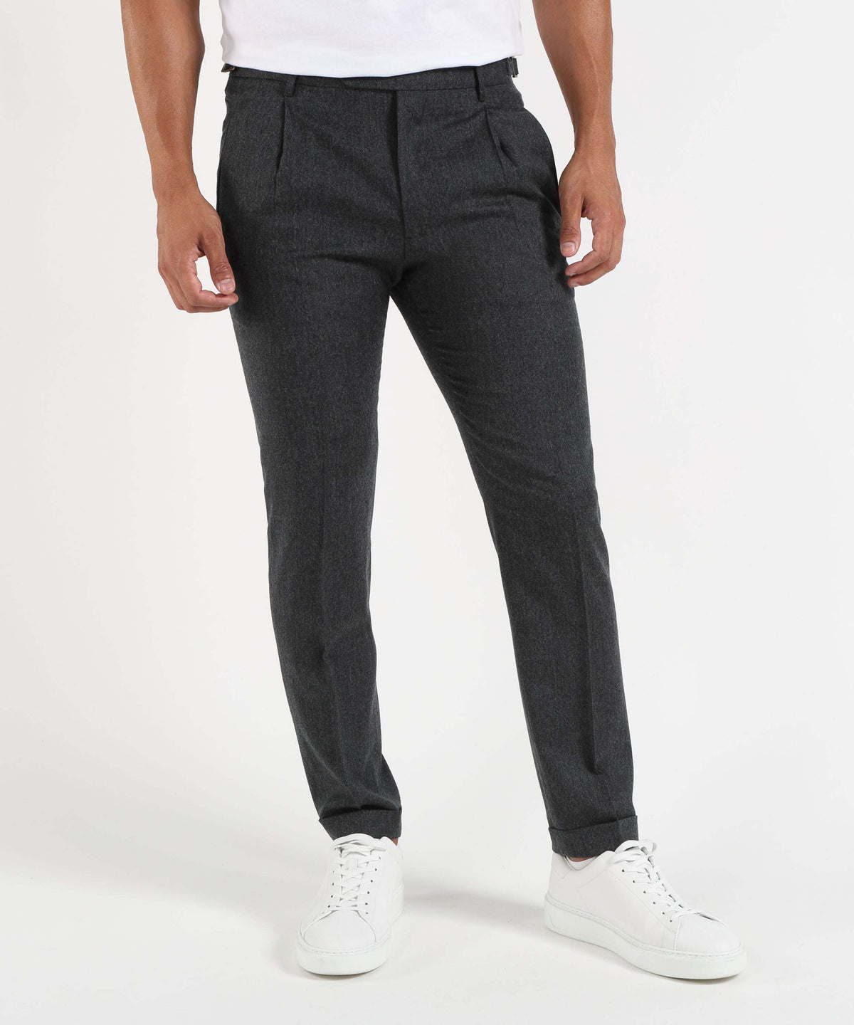 BERWICH Pantalone con fibbie
