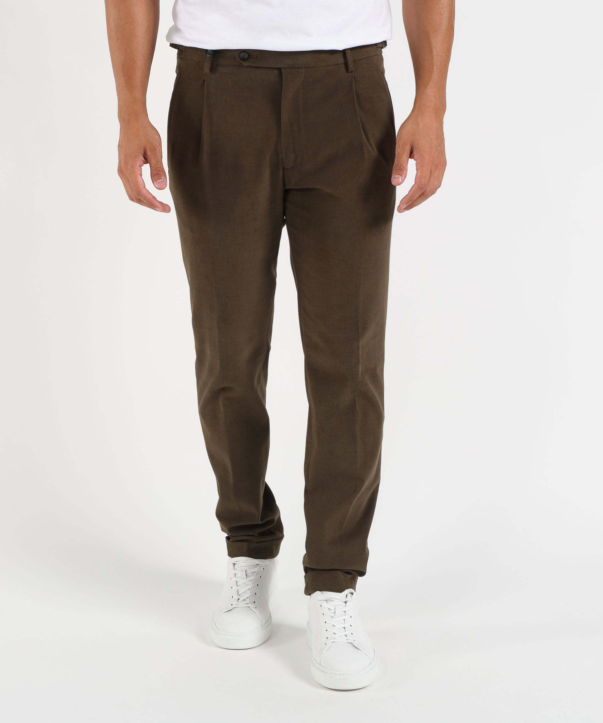 BERWICH Pantalone con fibbie