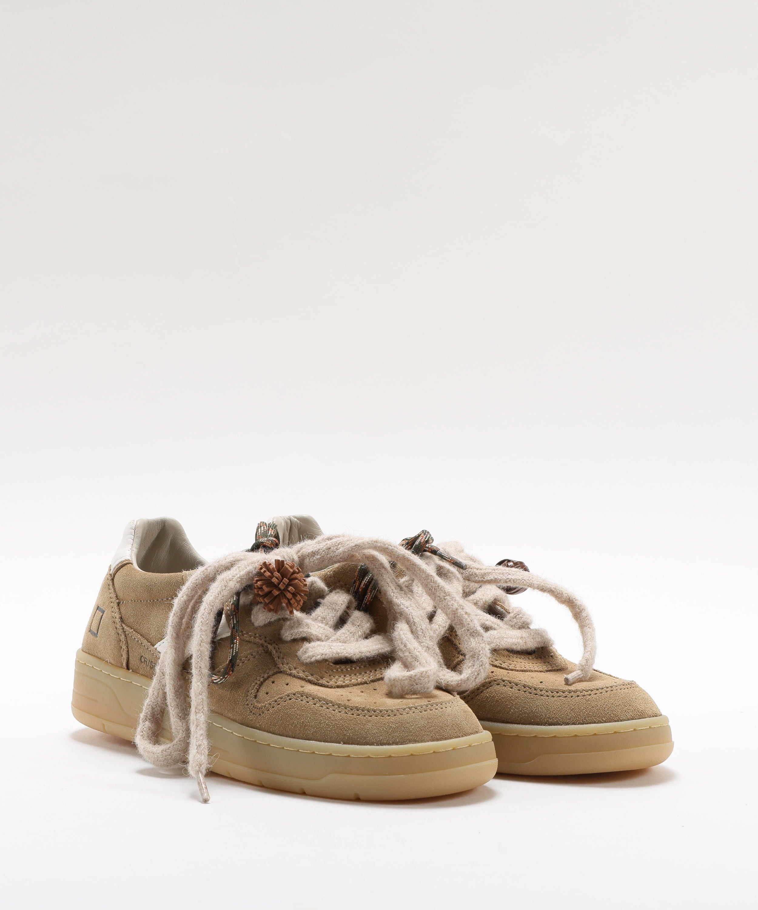 Sneakers D.A.T.E. COURT 2.0 SUEDE CAMEL Cammello | D.A.T.E.