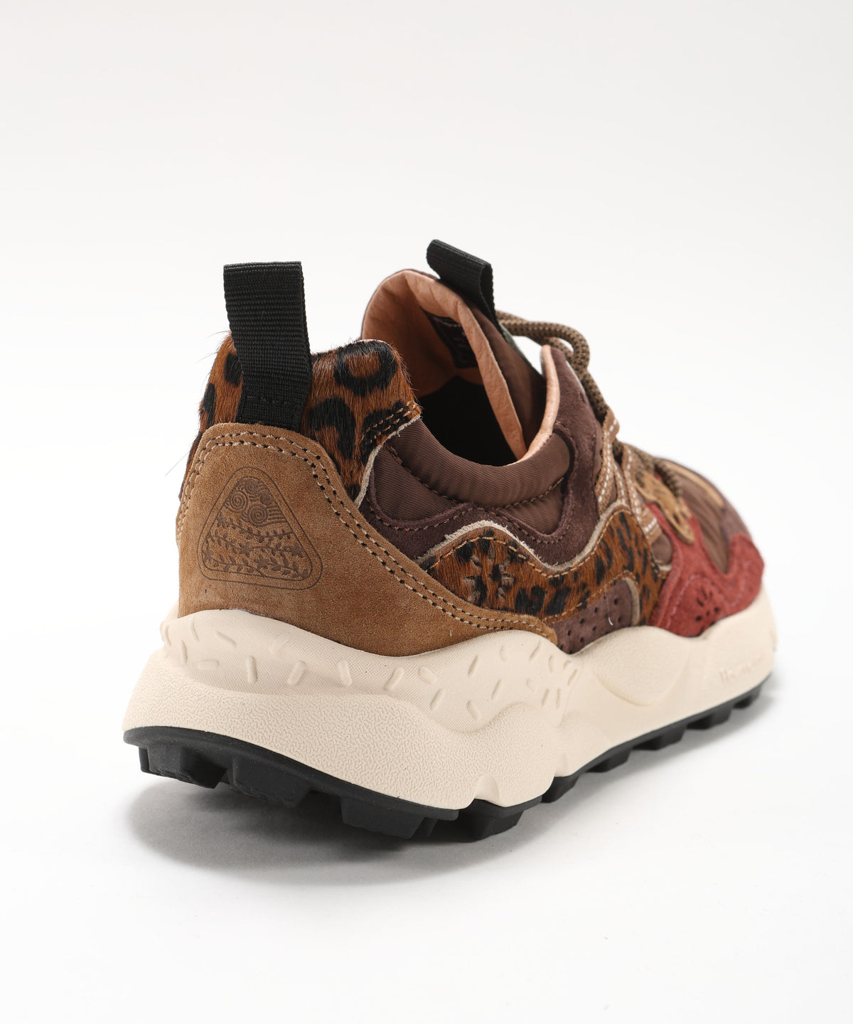 FLOWER MOUNTAIN Sneakers in suede e tessuto tecnico