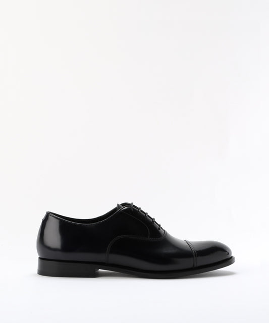 Lace-up shoes DOUCAL'S Leather Derby Shoes Blu | DOUCAL'S