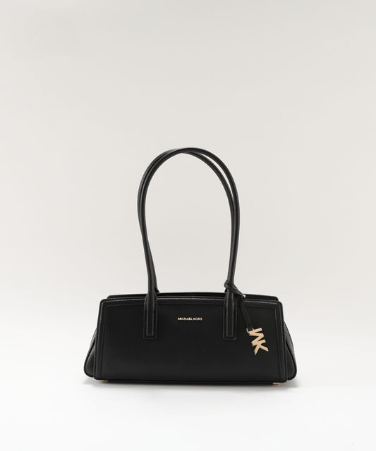 Borse MICHAEL KORS Borsa a spalla Laila piccola con stampa logo Nero | MICHAEL KORS