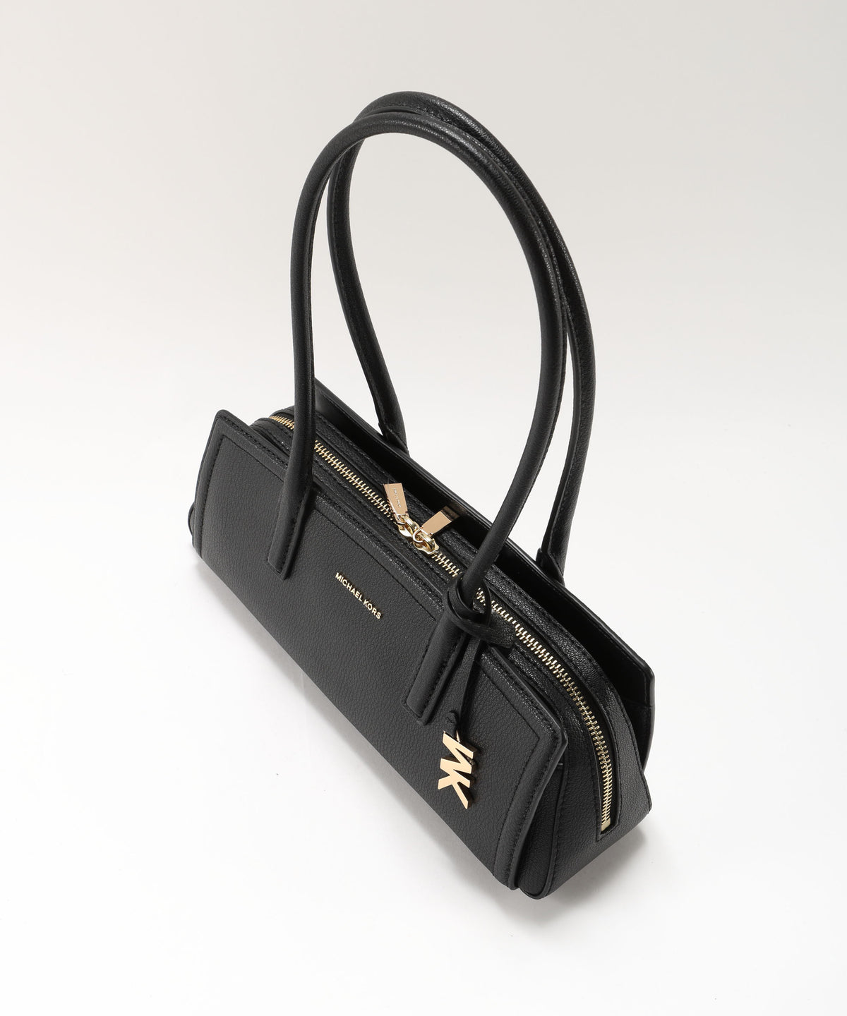Borse MICHAEL KORS Borsa a spalla Laila piccola con stampa logo Nero | MICHAEL KORS