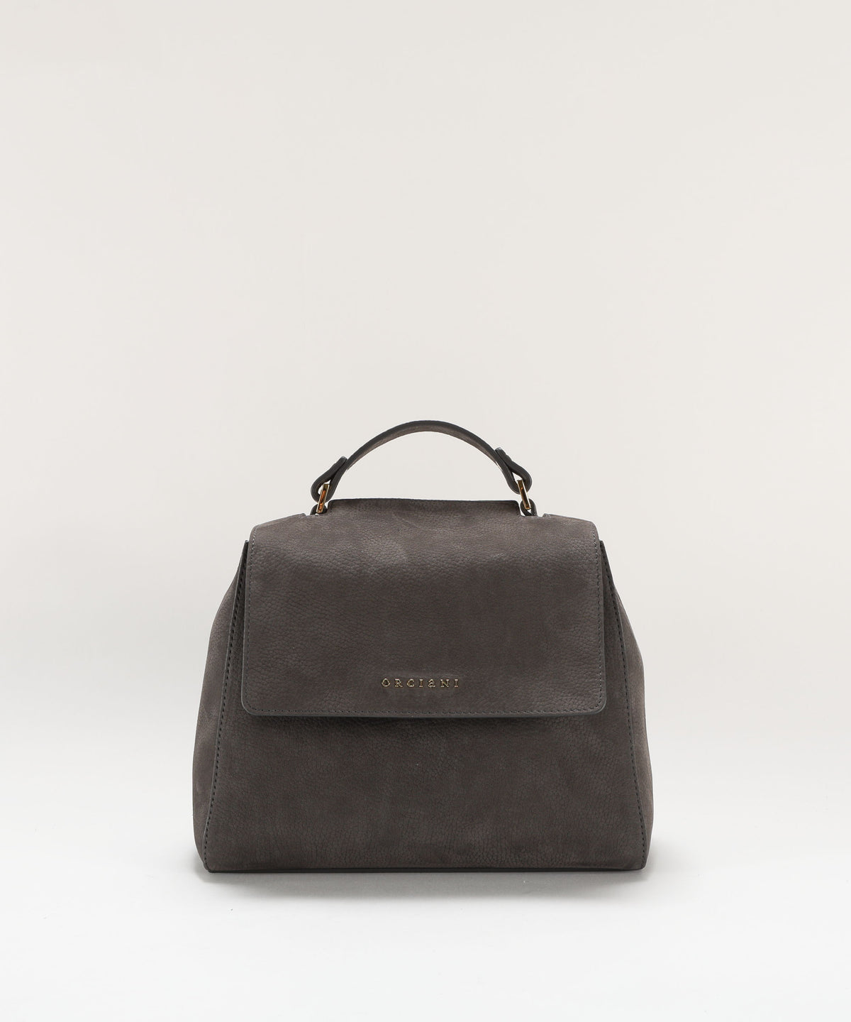 ORCIANI Borsa Sveva Nabucco Small a mano in pelle nabuk con tracolla