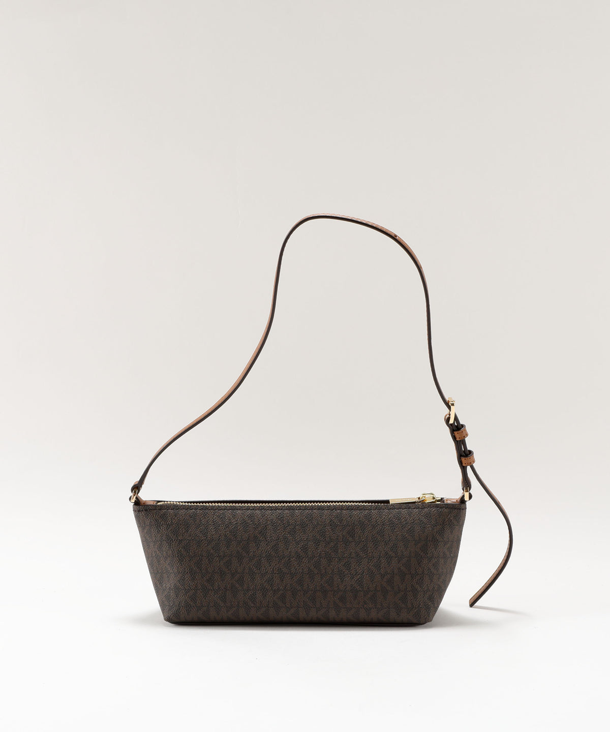 Borse MICHAEL KORS Pochette Michael Kors Laila in Nappa Marrone | MICHAEL KORS