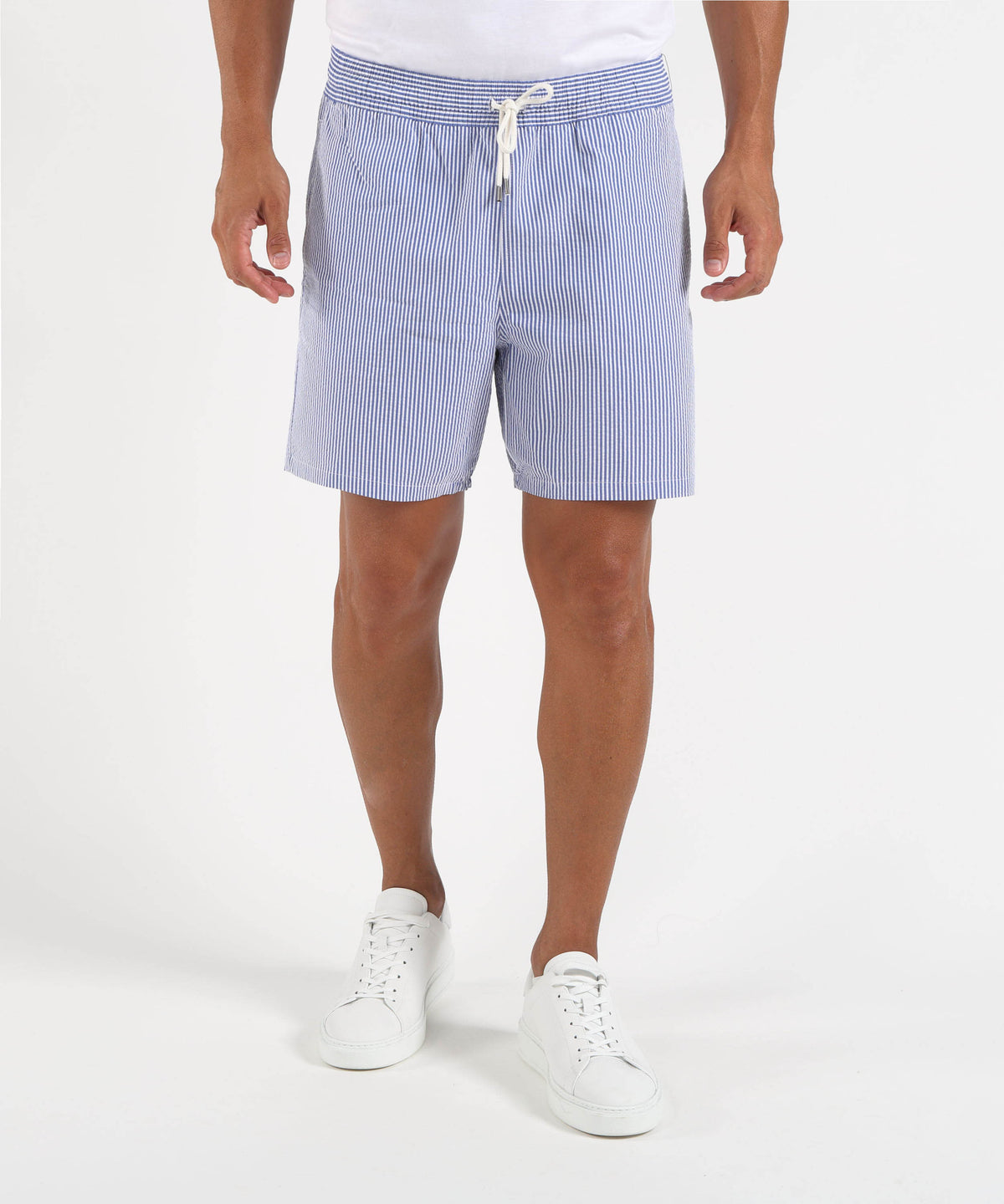 POLO RALPH LAUREN  Cotton-Blend Striped Swim Shorts