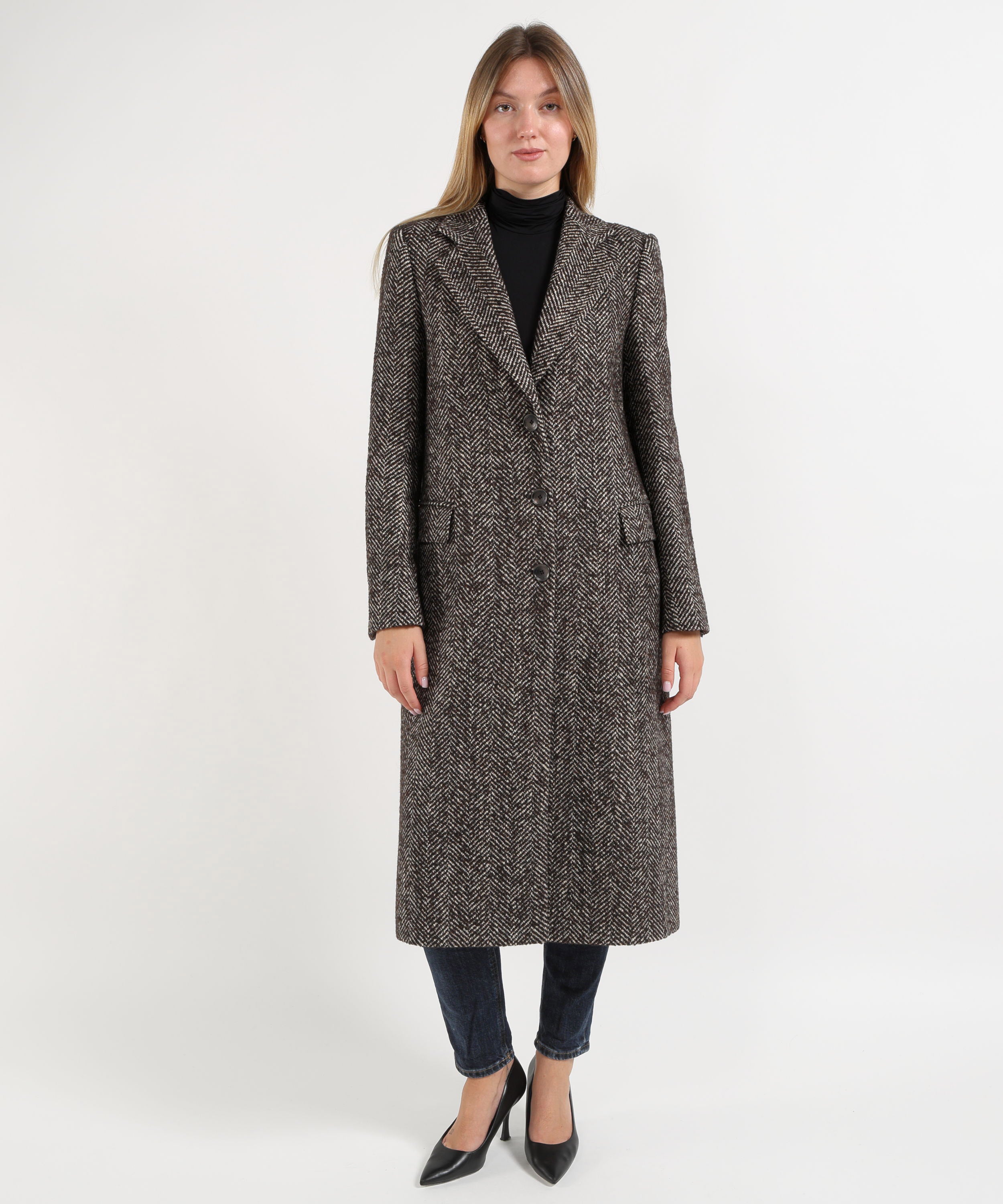 Cappotti TAGLIATORE Cappotto lungo amanda Moro | TAGLIATORE