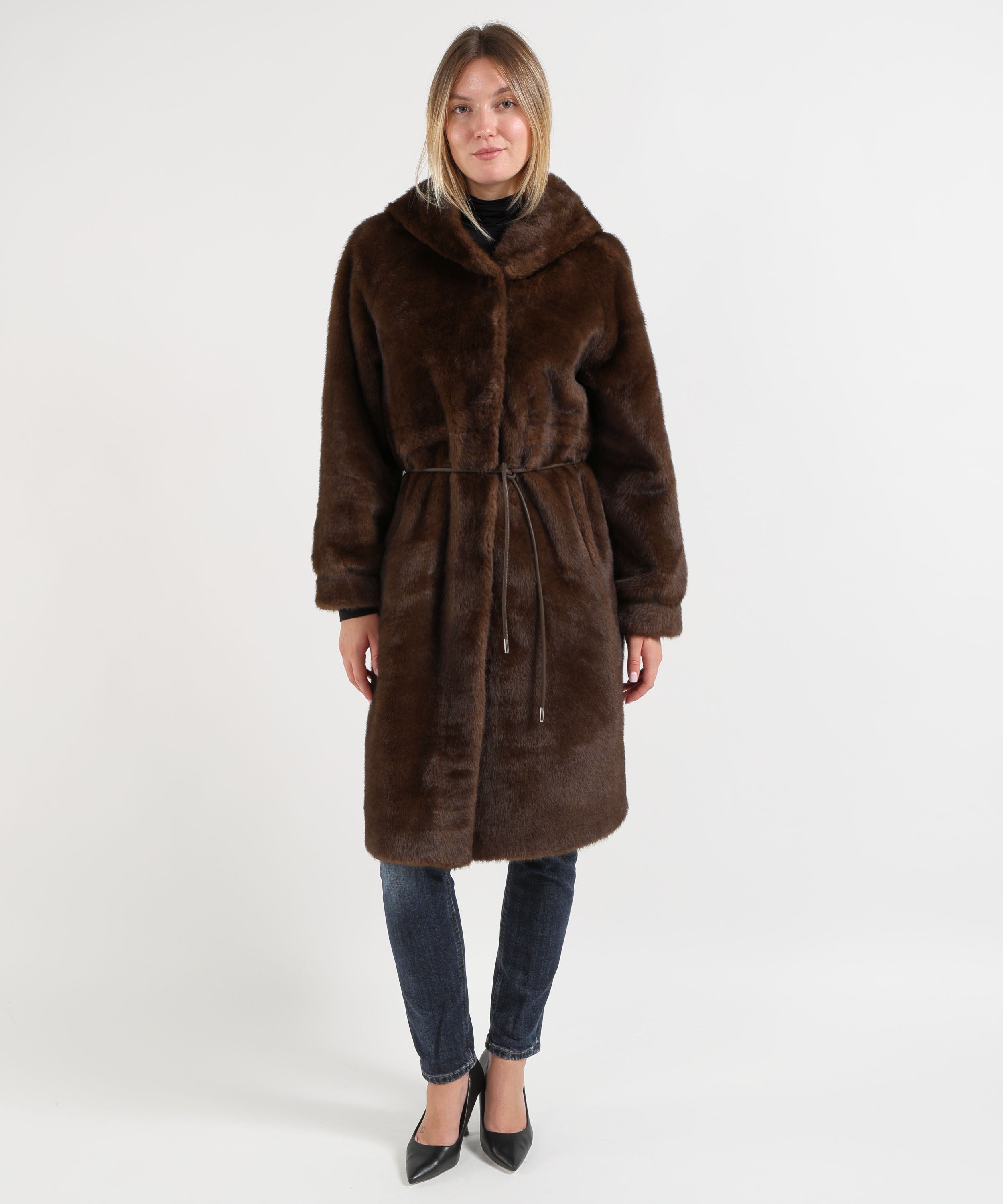 Fur coats SEVENTY Testa di moro | SEVENTY