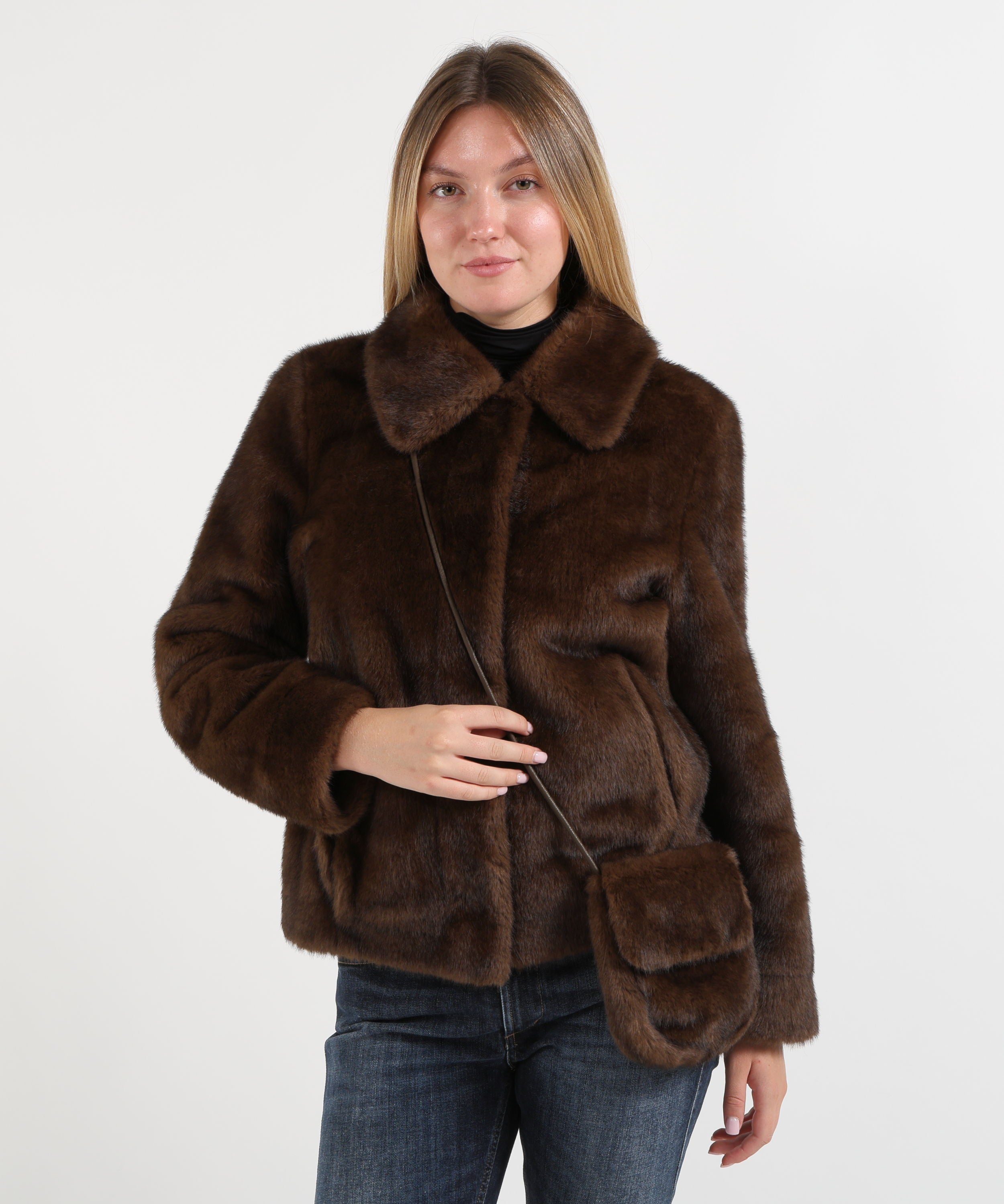 Fur coats SEVENTY Testa di moro | SEVENTY