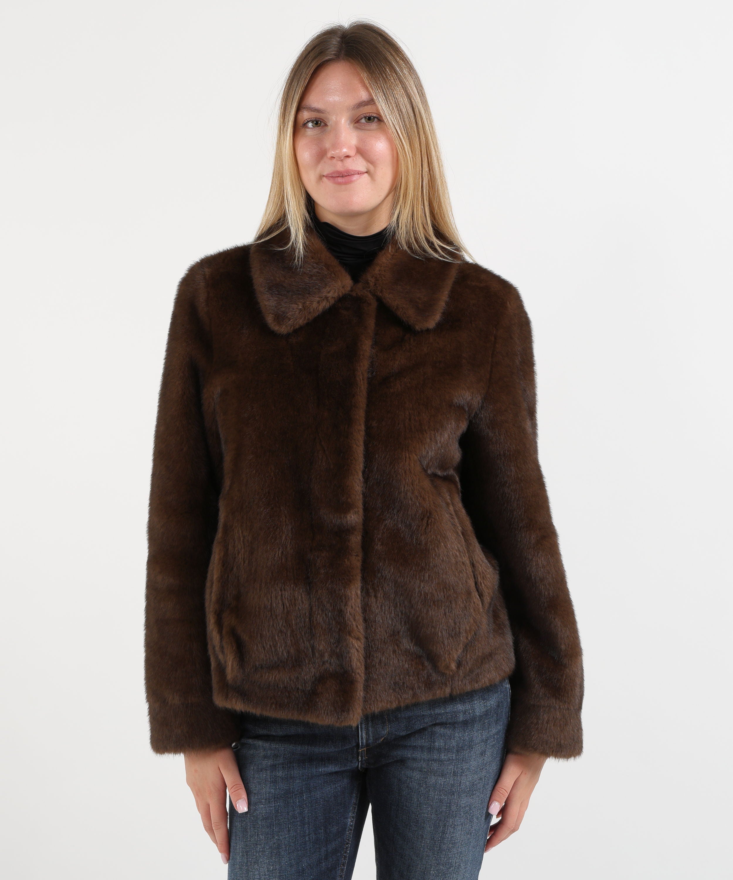 Fur coats SEVENTY Testa di moro | SEVENTY