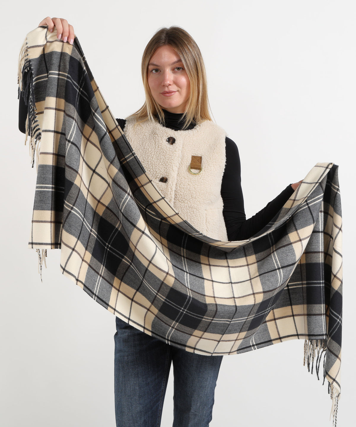BARBOUR Sciarpa stanway