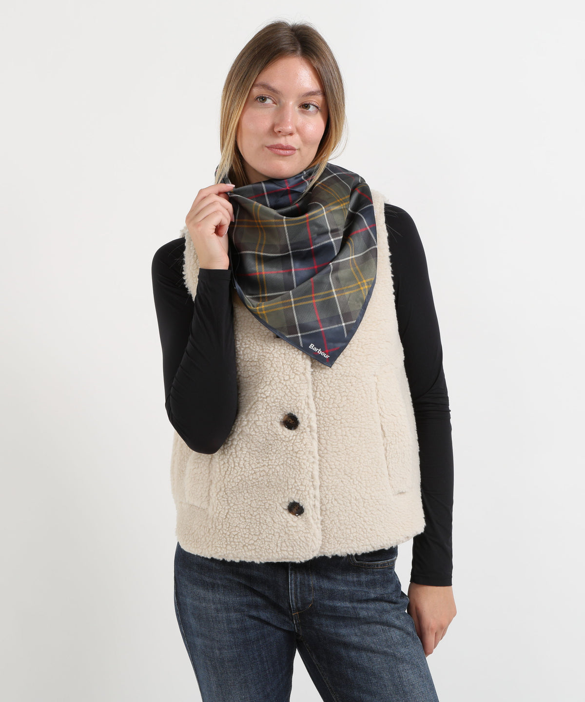 BARBOUR Foulard Kinsale in tartan