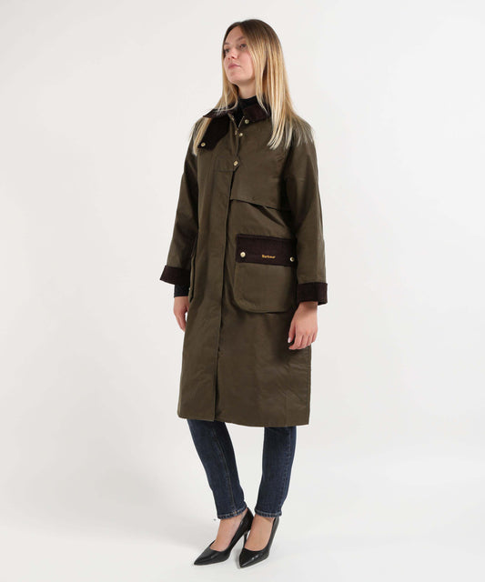Giacche BARBOUR Giacca cerata Kirklees Verde | BARBOUR