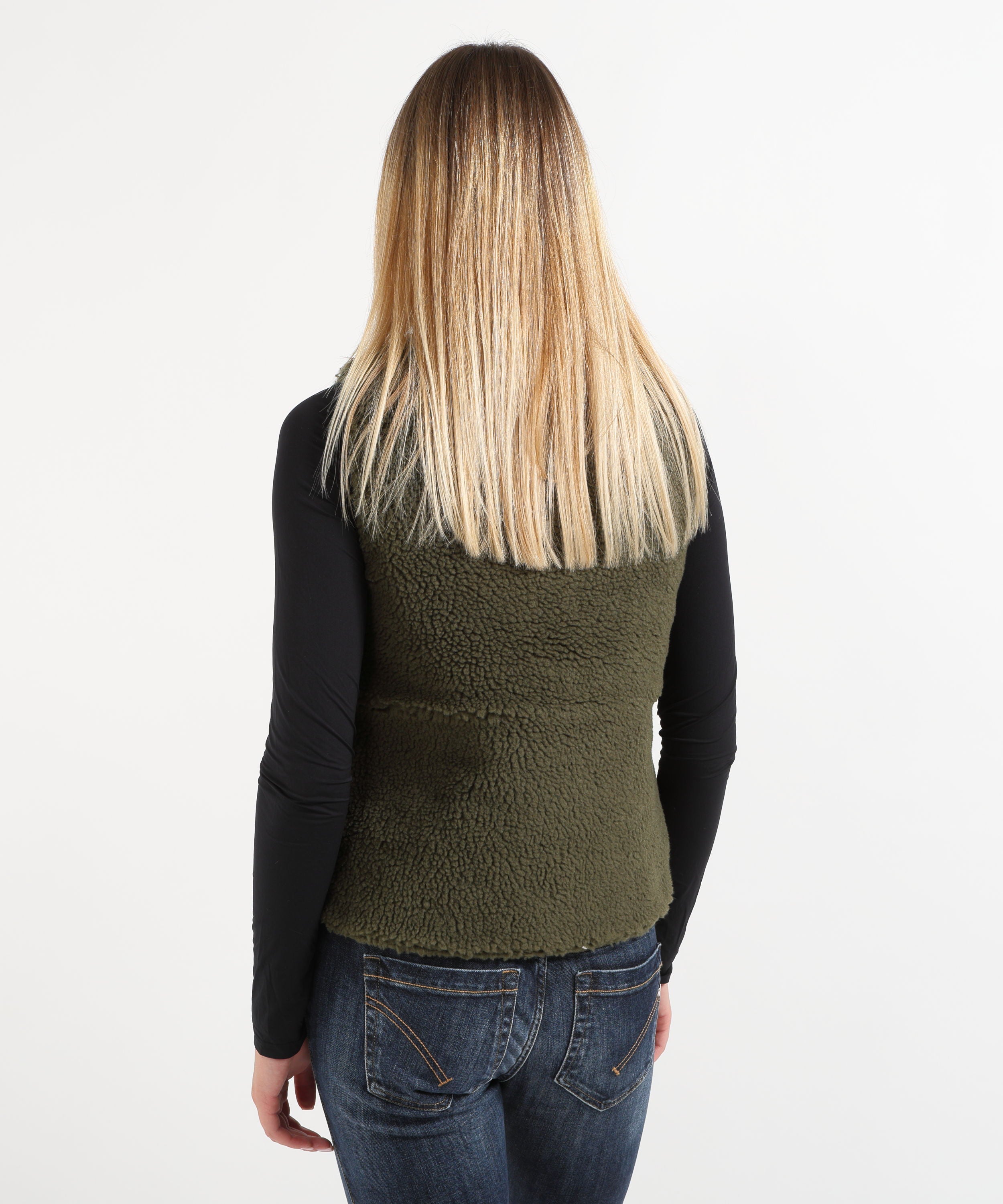 Gilet BARBOUR Gilet in pile Bowes Oliva | BARBOUR
