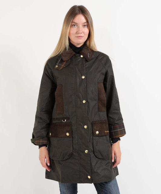 Giacche BARBOUR Giacca cerata Modern Beaufort Icons Oliva | BARBOUR