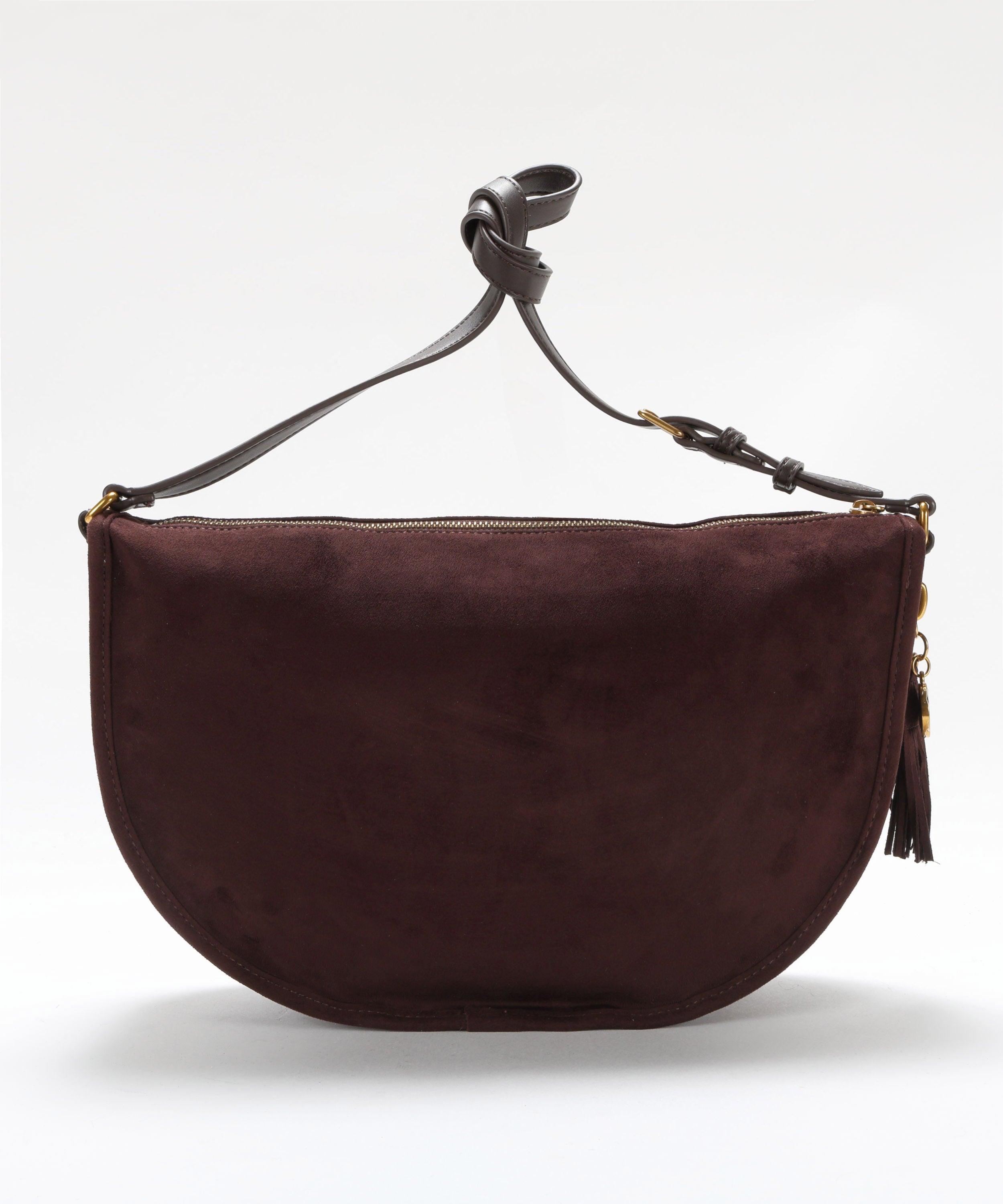 Tracolle LIUJO ACCESSORI Borsa a tracolla in alcantara marrone Marrone | LIUJO ACCESSORI