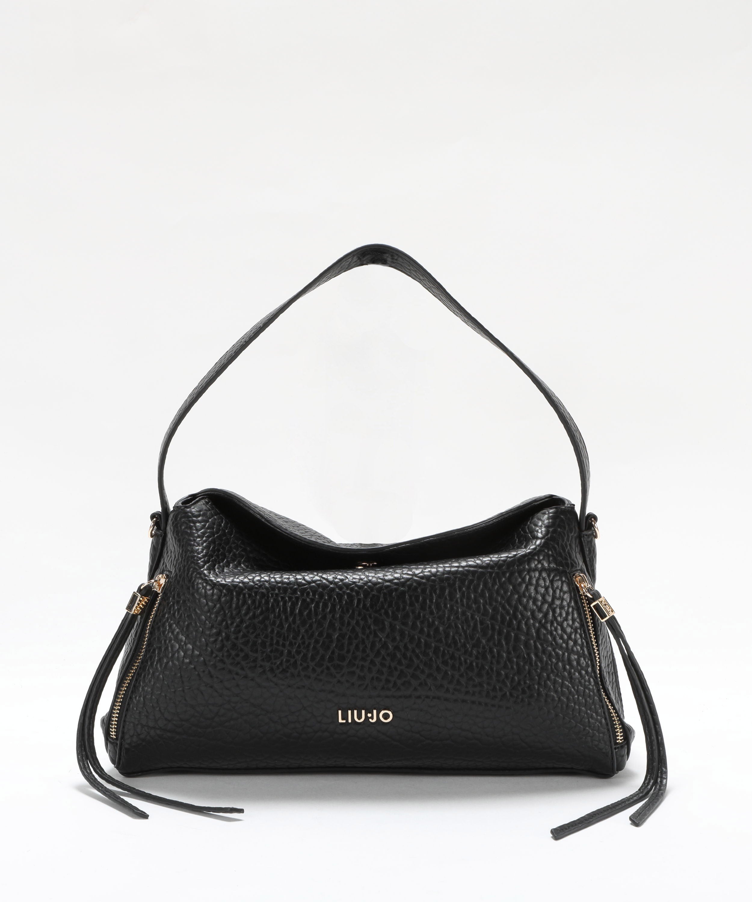 Borse LIUJO ACCESSORI Borsa a spalla con logo Nero | LIUJO ACCESSORI
